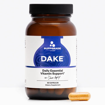 Suppgrade Labs DAKE by Dave Asprey | Synergistic Blend of Essential Vitamins D-A-K-E | Vitamin D2 + K2 + A + E Supplement for Immune Support, Bone & Joint Support, & Heart Health | 60 Day Supply Suppgrade Labs Au supplements
