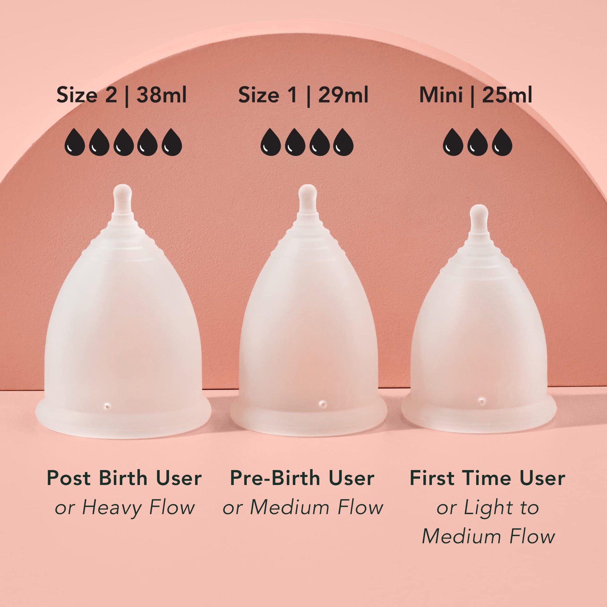 Rael Period Cup, Soft Reusable Menstrual Cups for Women - Medical-Grade Silicone, Period Cups Rael Au supplements