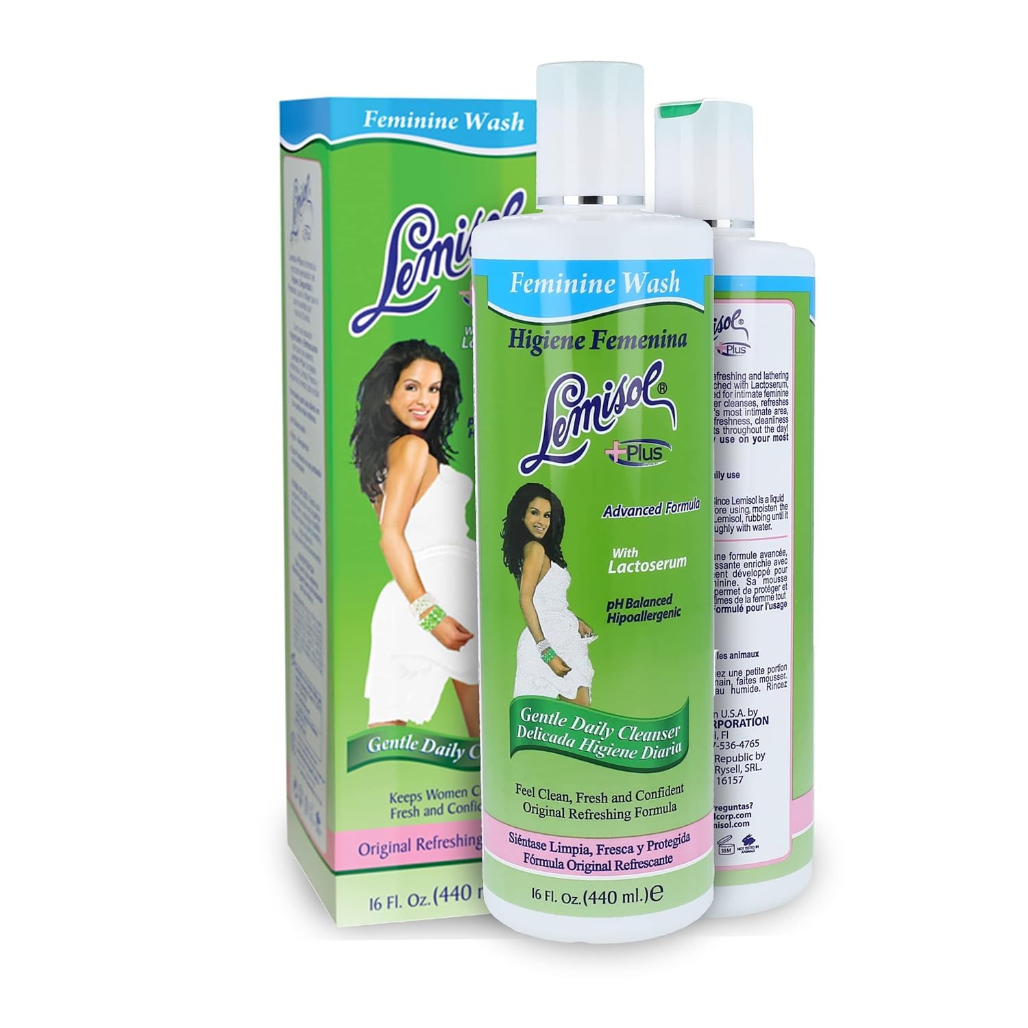 Lemisol Plus Feminine Wash 16 oz (Pack of 5) Lemisol Au supplements