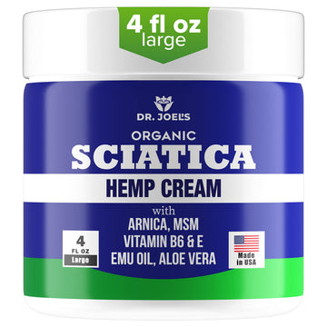 Sciatica Cream - Premium Sciatica Cream - Fast Absorption & Maximum Relief - 4 oz Large Value Pack - Made in The USA Dr. JOEL'S Au supplements