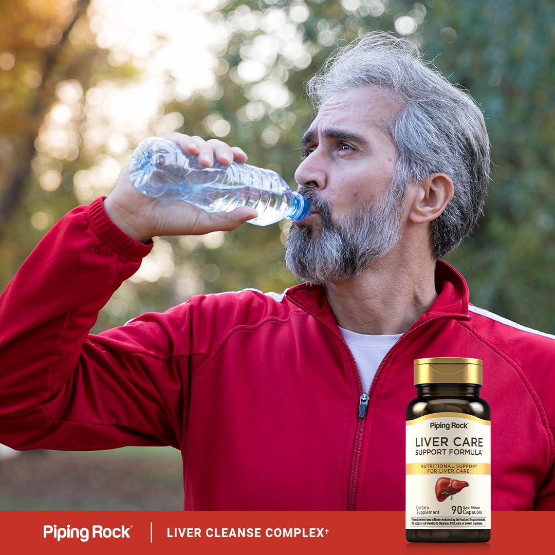 Piping Rock Liver Cleanse Complex | 90 Capsules | Liver Care Support Formula | Non-GMO, Gluten Free Supplement Piping Rock Au supplements