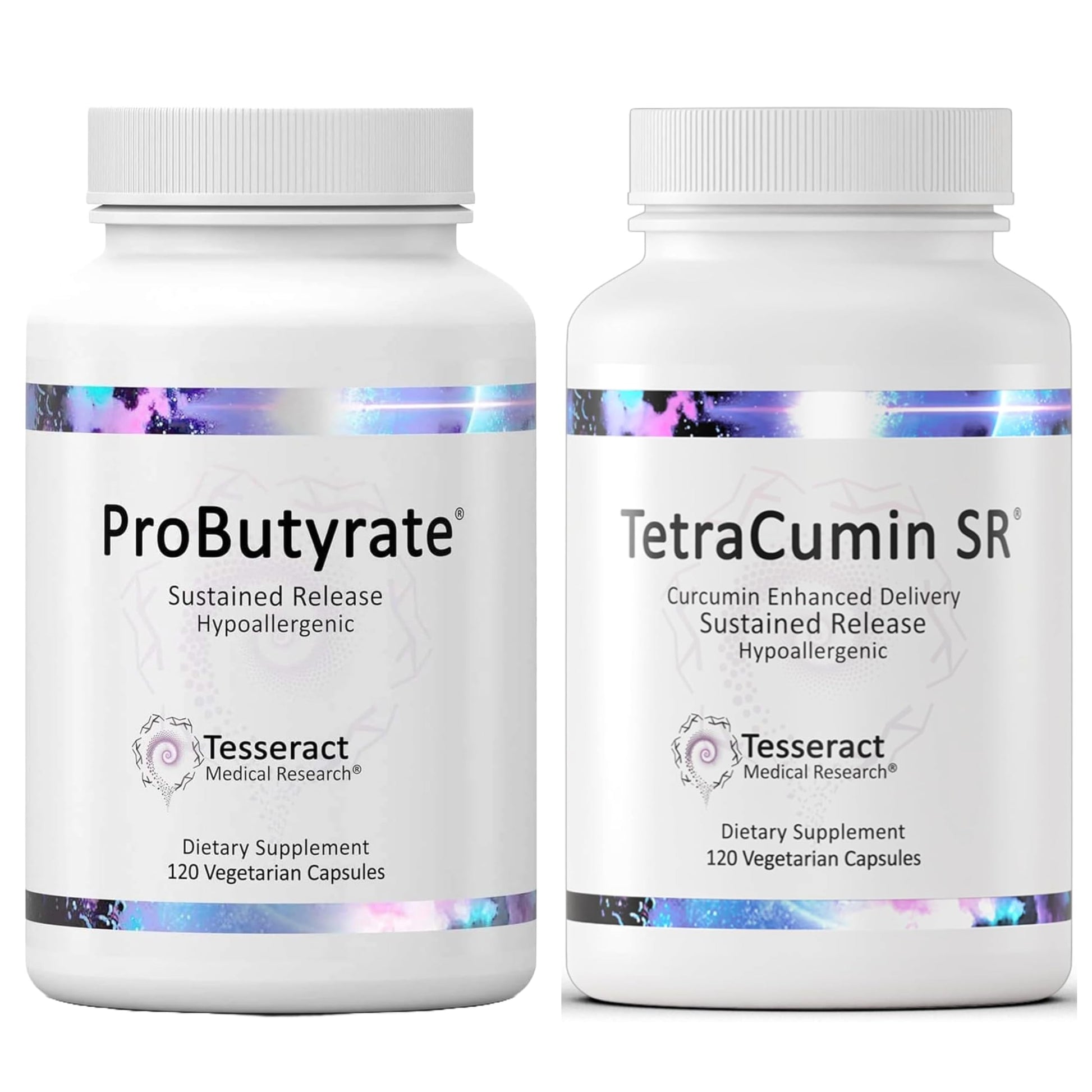 Tesseract Medical Research ProButyrate Gut Health Supplement, Butyric Acid Complex & TetraCumin SR Joint Support Supplement, Sustained Release Tesseract Medical Research Au supplements