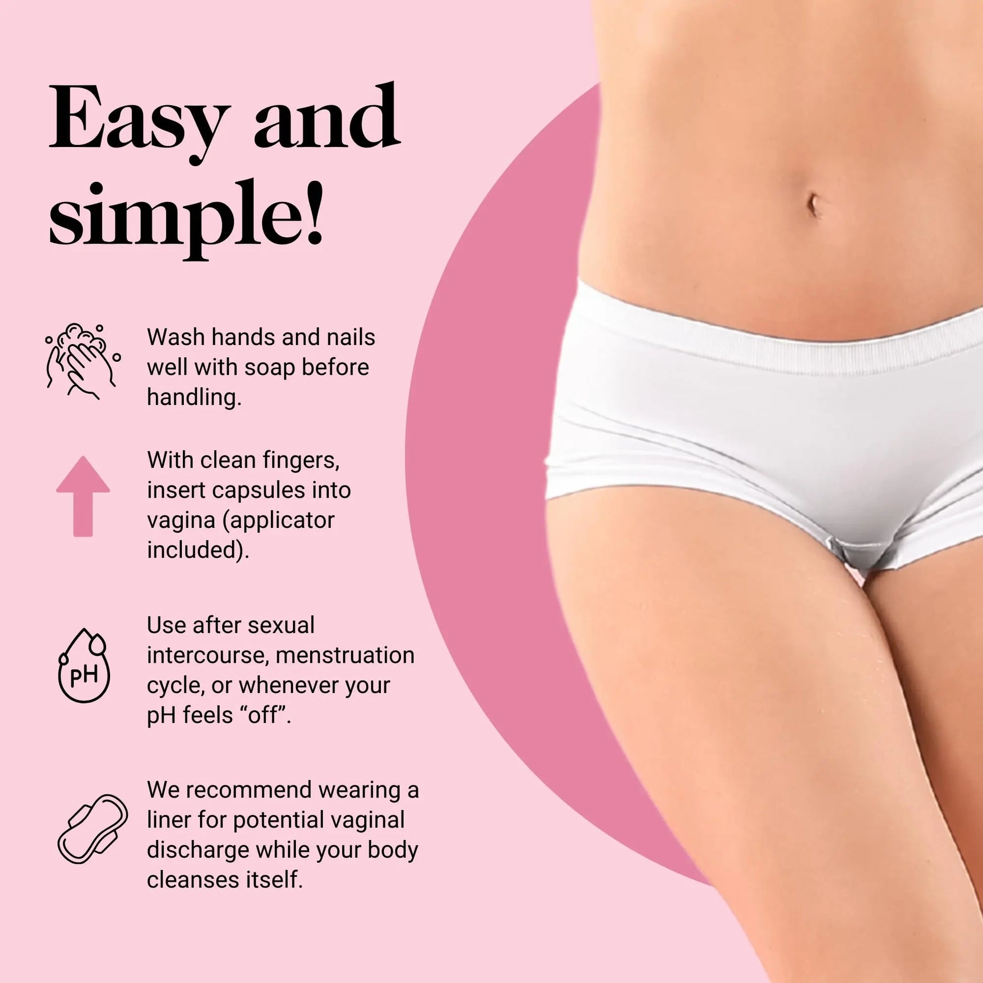 Kushae Boric Acid Suppositories + Rapid Relief, All Natural Female Suppositories with Probiotics & Aloe Vera, Relieves Discomfort & Balances pH Level Bottle Only 21 Capsules Kushae Au supplements