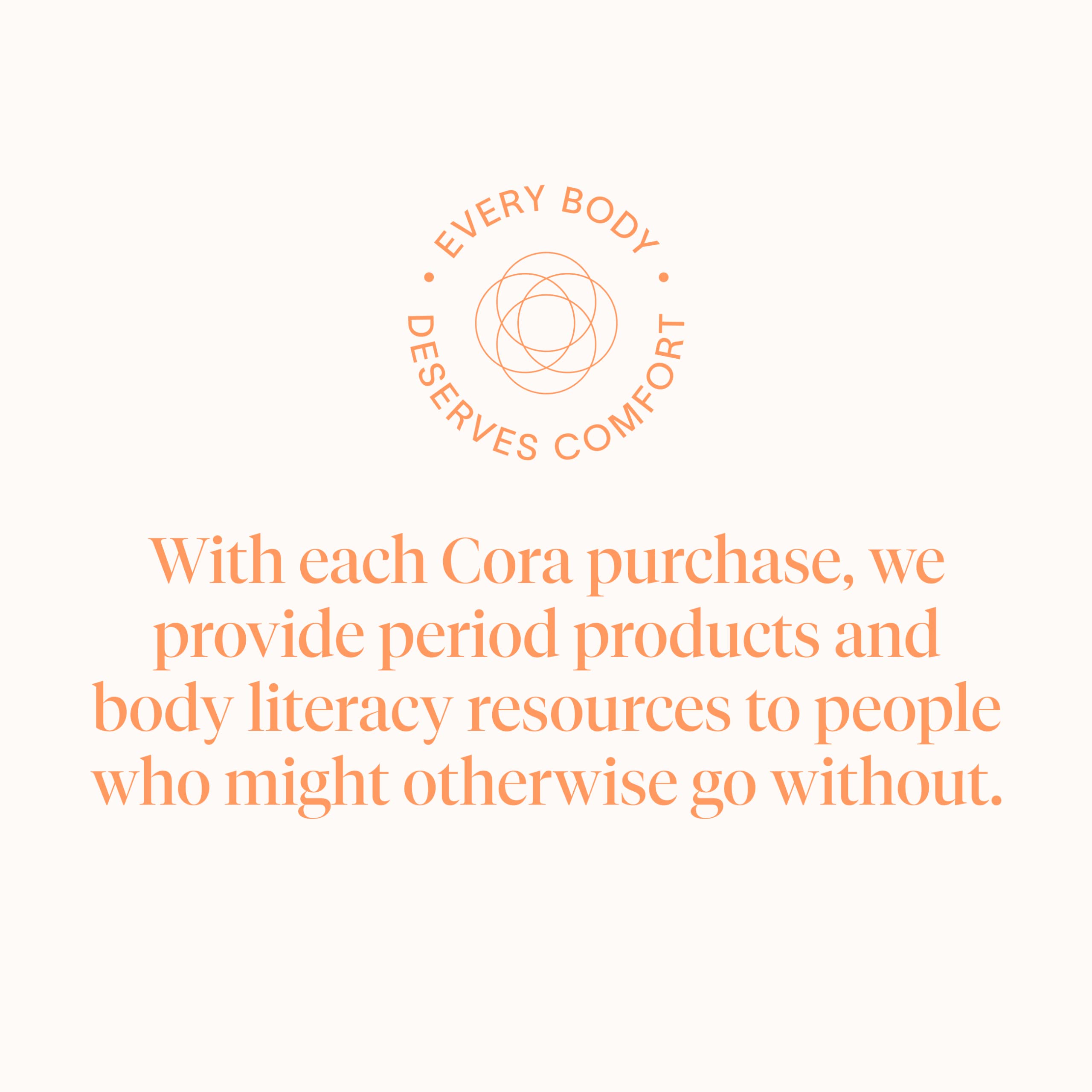Cora 100% Organic Cotton Non-Applicator Tampons | Ultra-Absorbent, Unscented, Natural, Non-Toxic Cora Au supplements