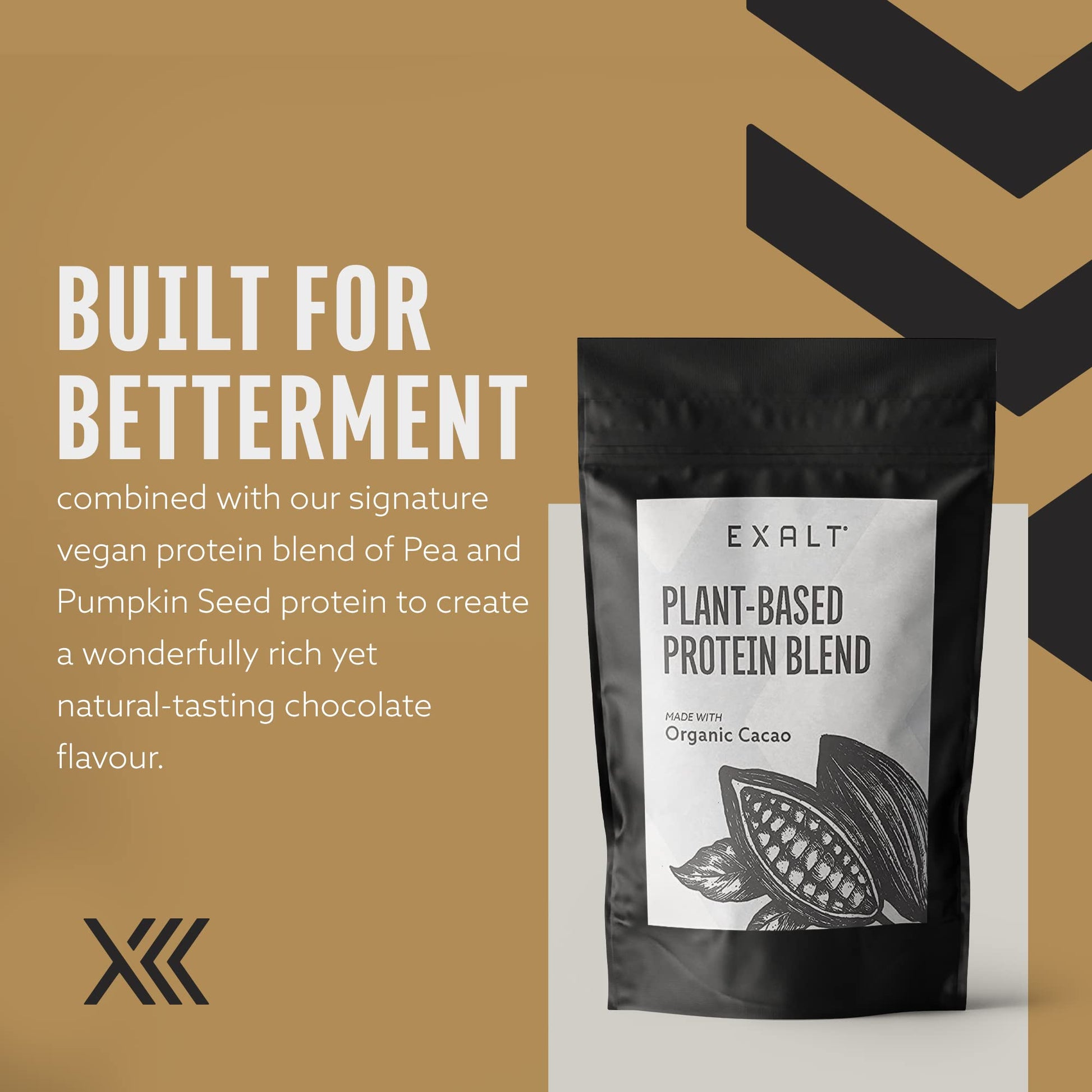 EXALT Vegan Protein Powder - 100% Plant-Based – Gluten Free - Keto Friendly EXALT Au supplements