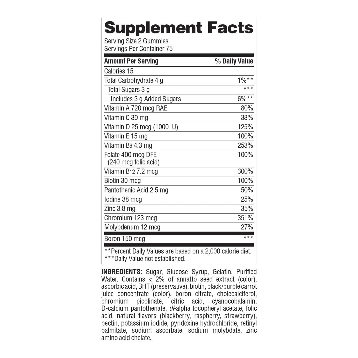 Nature's Wonder Men's Multivitamin Gummies, Supports Immune Health, Energy, Metabolism and Muscles with Vitamins A,C,D,B6,B12 Nature's Wonder Au supplements