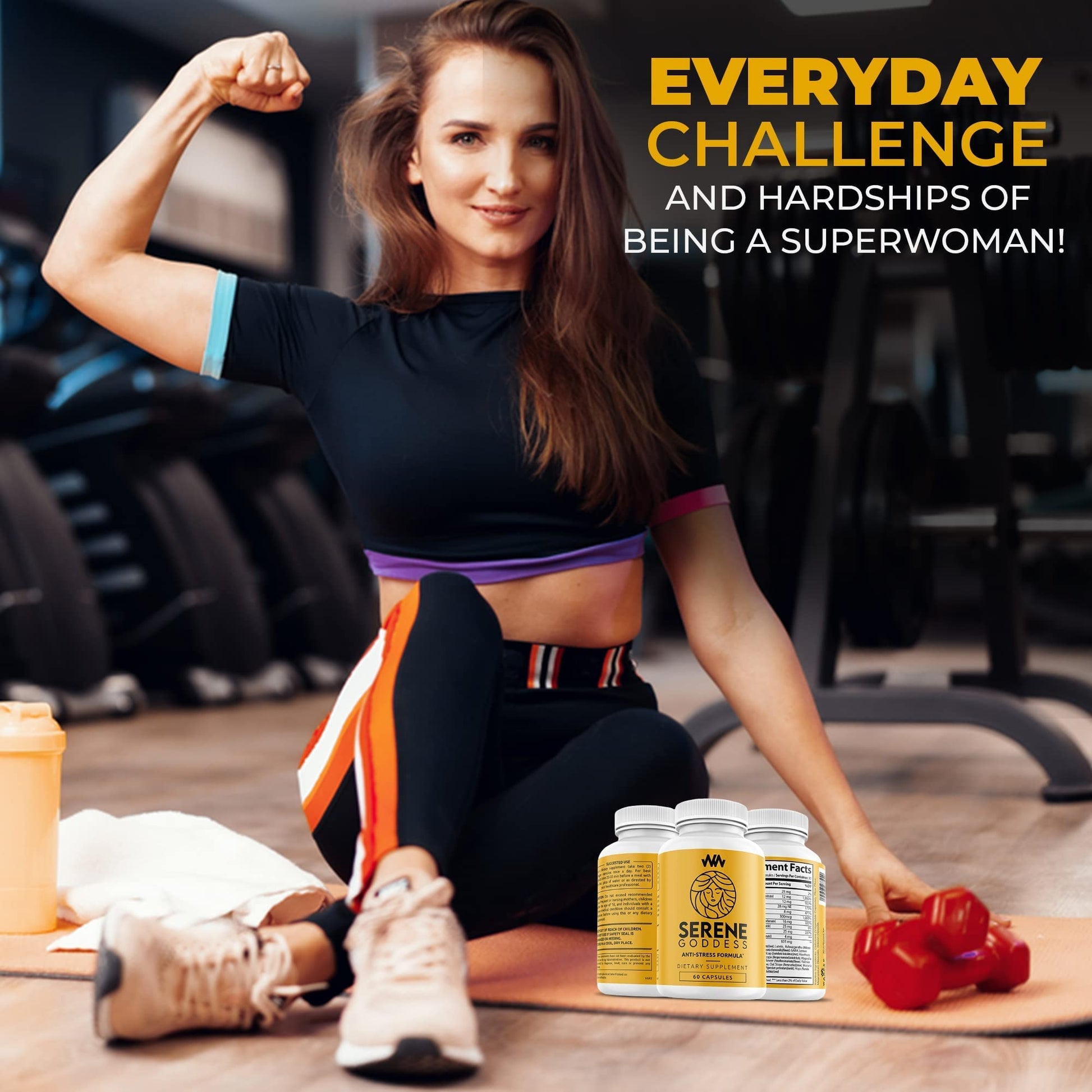 Warped Wellness Womens Supplement That Boosts Mood, Helps Relax The Mind & Body, Relieves Tension & Worries| Magnolia Bark for Female Specific Help| Serene Goddess | Vitamin Helps Boost Mood Warped Wellness Au supplements