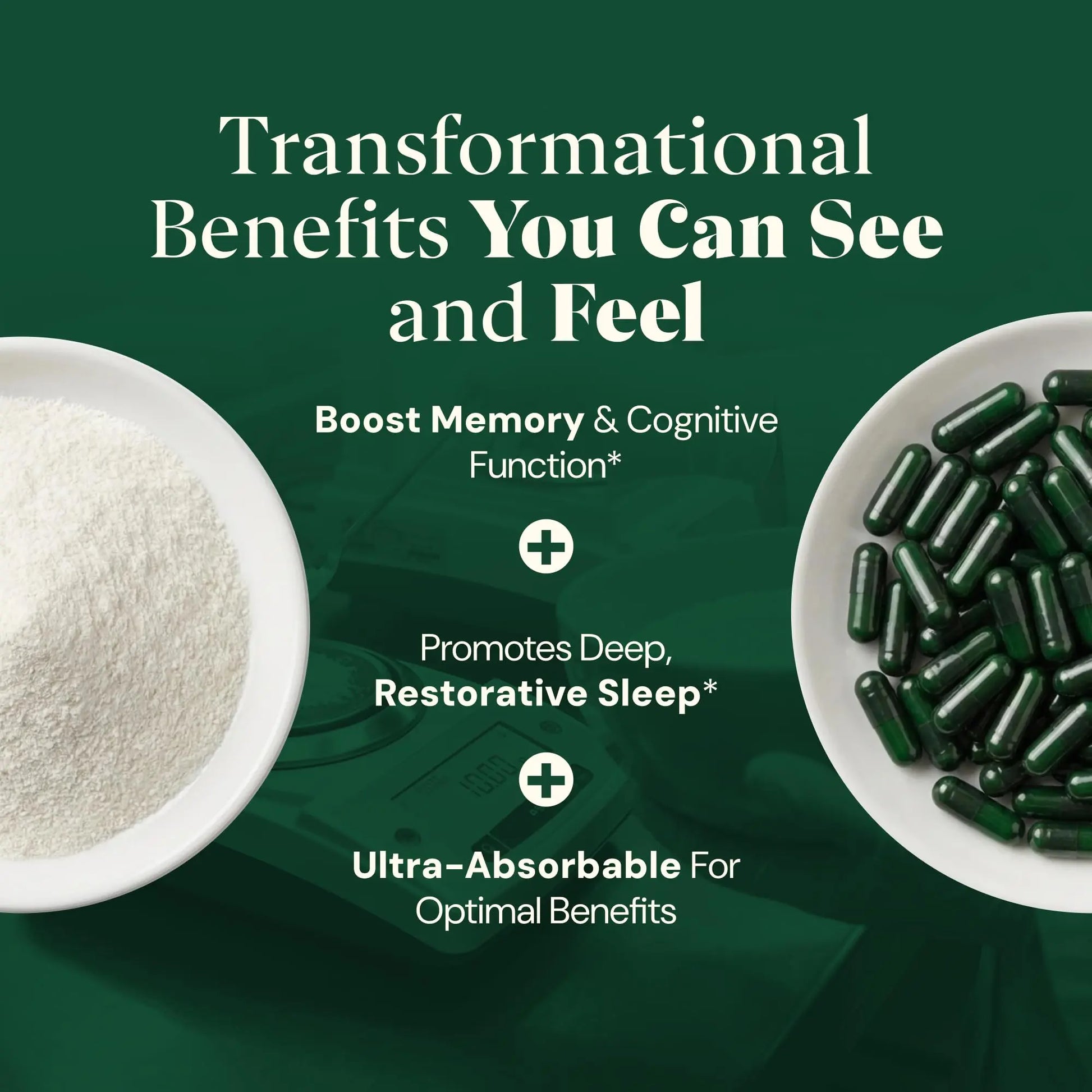 Magnesium L-Threonate with Apigenin, Valerian Root & L-Theanine – No Melatonin Restful Sleep & Brain Supplement – Clinically Studied 7-Ingredient Formula – Memory & Focus – 60 Capsules Plus+Ultra Au supplements