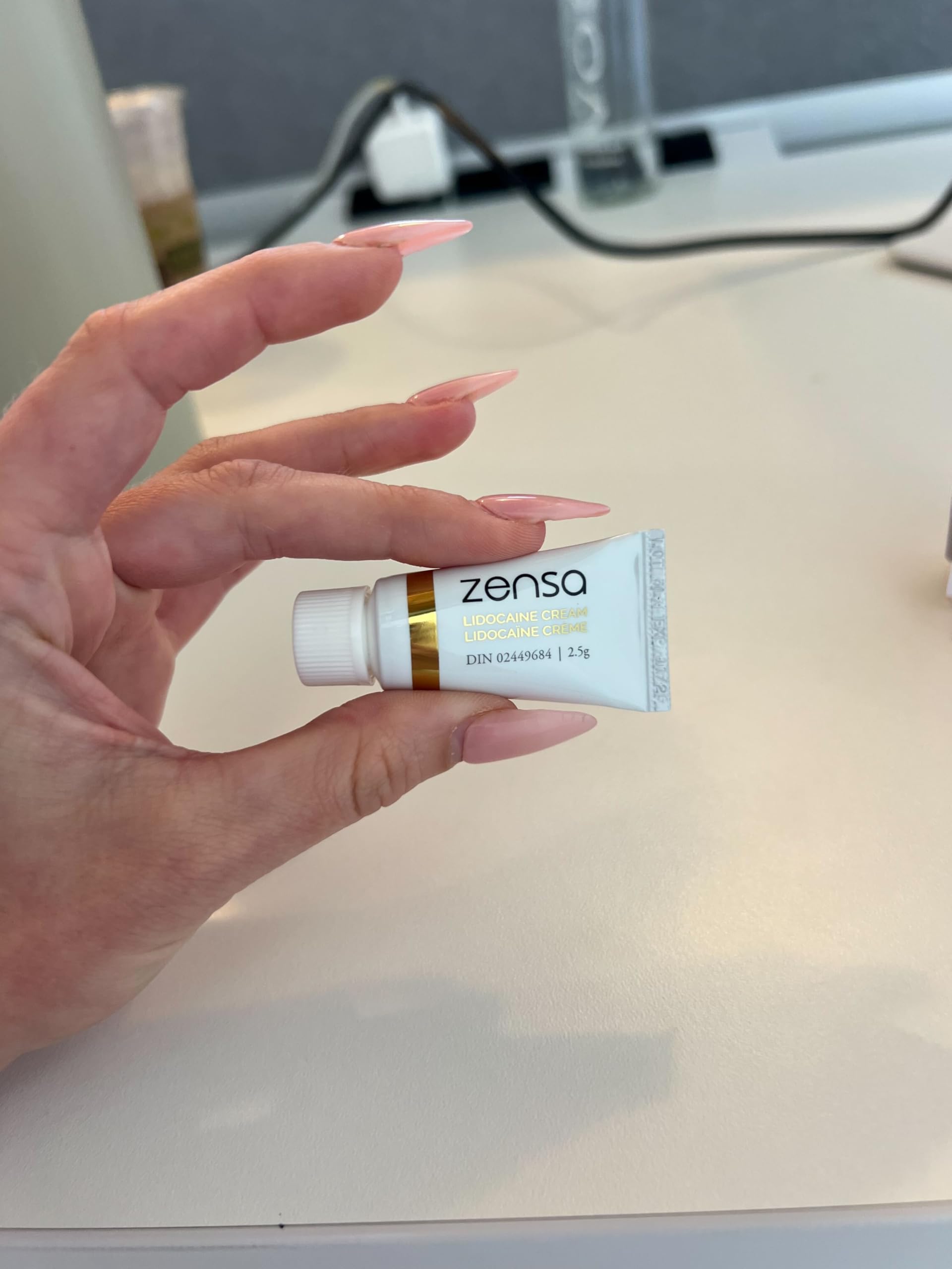 Zensa Numbing Cream 5% Lidocaine – Maximum Strength Topical Anesthetic with Vitamin E for Pain Relief from Hemorrhoids - Vegan & Cruelty-Free, Water-Based, Physiologic pH for Sensitive Skin 2.5 g Zensa Au supplements