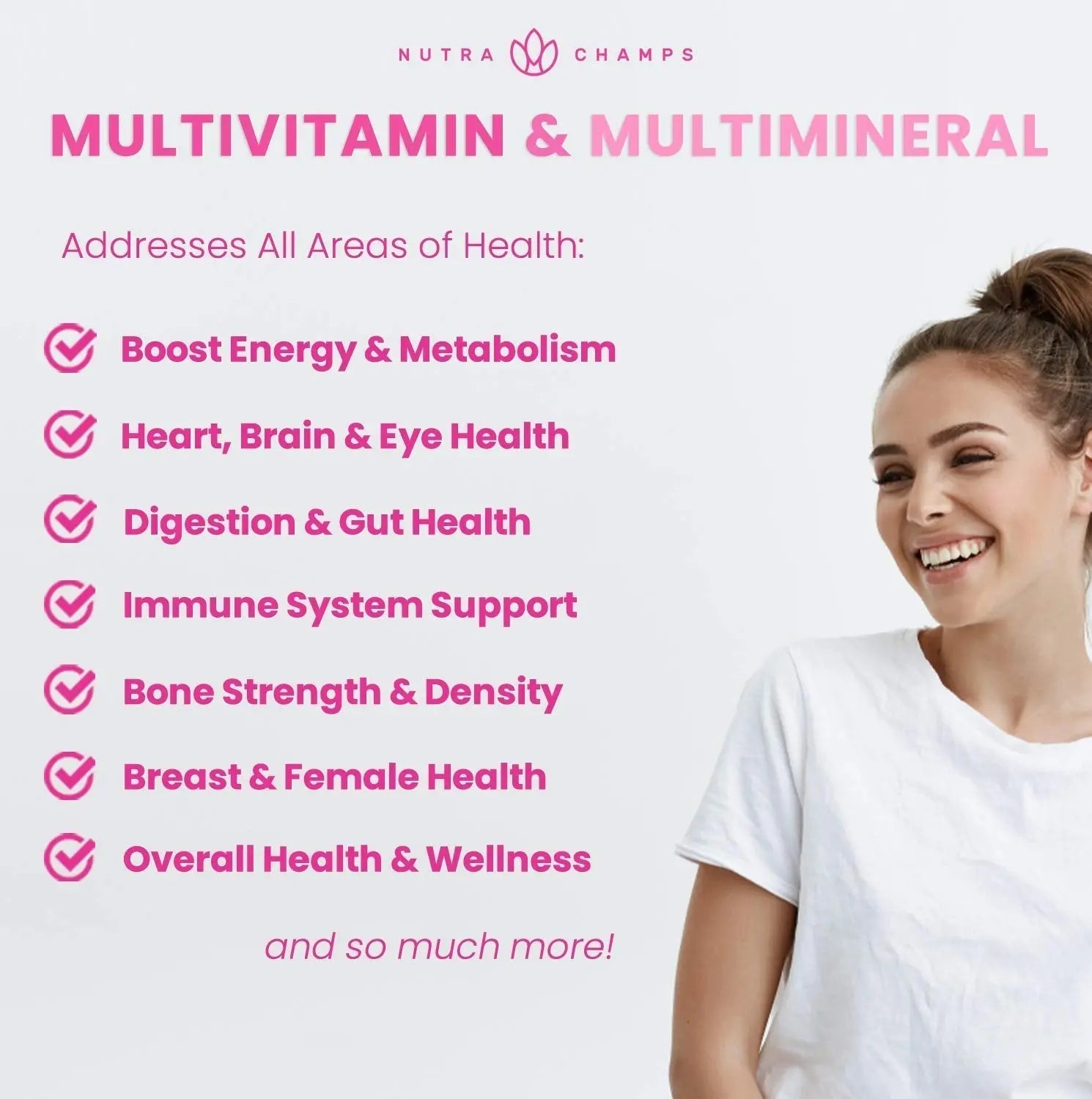 NutraChamps Biotin Gummies (2 Pack) and Womens Multivitamin Gummies (2 Pack) 4 Pack Bundle NutraChamps Au supplements