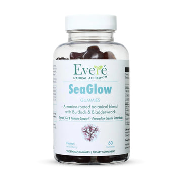The EverÉ Natural Alchemy Sea Moss with Bladderwrack & Burdock Root – Vegan, Plant-Based Gummies with Minerals & Botanicals – Mixed-Berry Flavor, Non-GMO & Gluten-Free The EverÉ Natural Alchemy Au supplements
