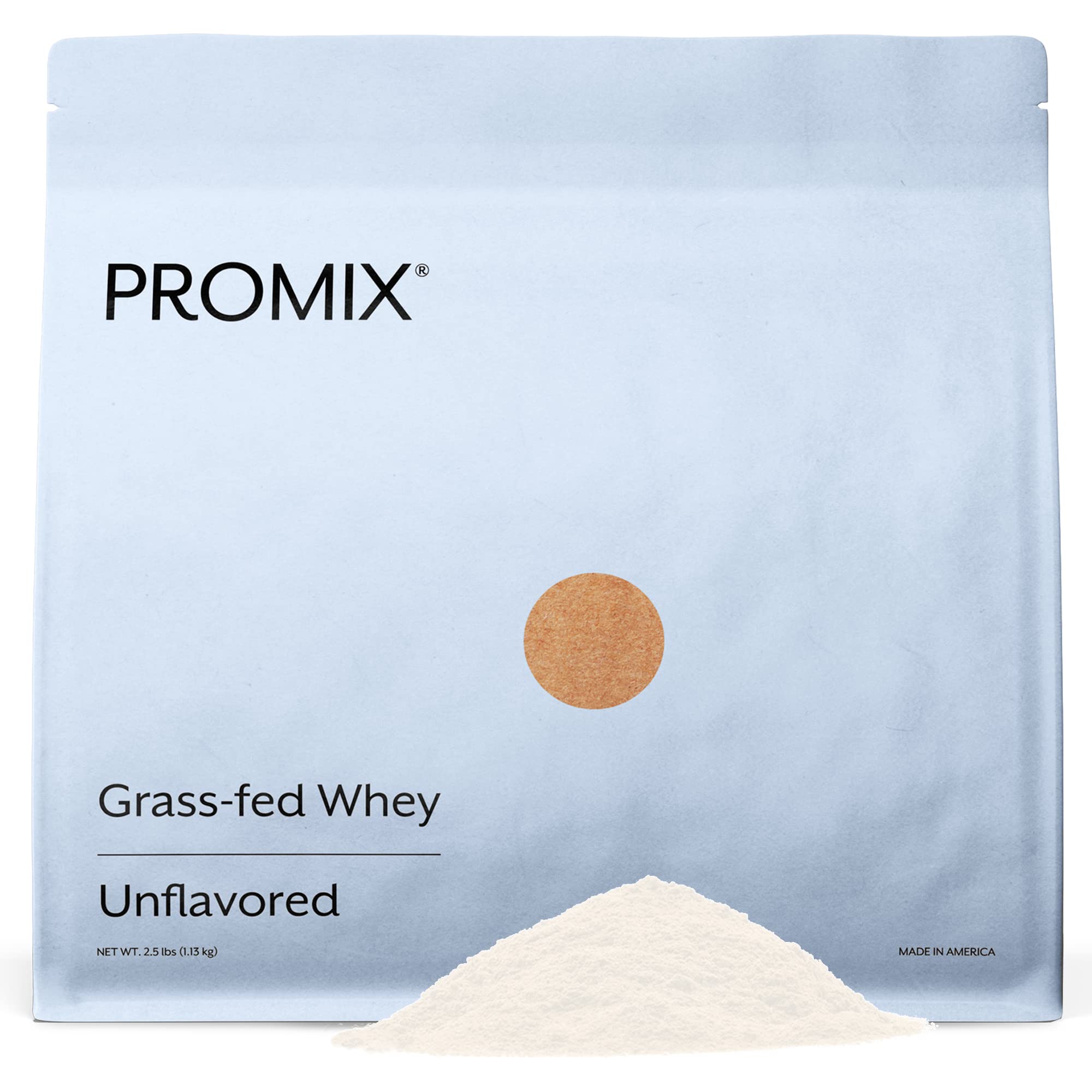 Promix Whey Protein Powder, Unflavored - 2.5lb Bulk - Grass-Fed & 100% All Natural ProMix Nutrition Au supplements