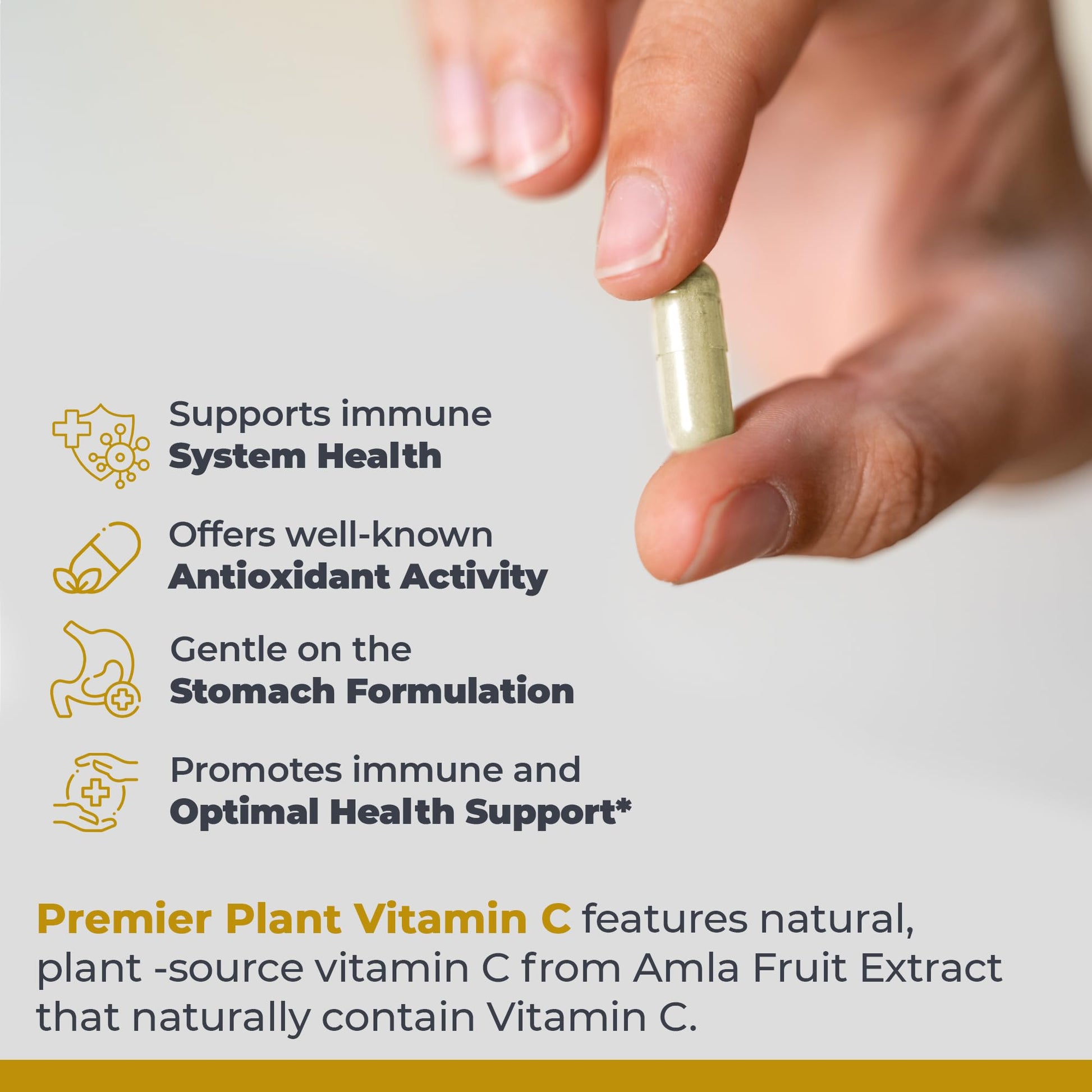 Premier Research Labs Vitamin C Supplement - Natural Vitamin C, Whole Food Vitamin C, Essential C Complex, Pure with Bioflavonoids & Organic Ingredients - 60 Vegetarian Capsules Premier Research Labs Au supplements