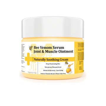 Zealand Bee Venom Professional Serum Treat, Joint & Muscle & Bone Relief Cream Gel- Soothing Effective Relief for Back, Neck, Hand, Foot, Knee, Muscle, Shoulder, Hip, Nerve, Vitamin B6, Aloe Vera, MSM FWNAID MAX Au supplements