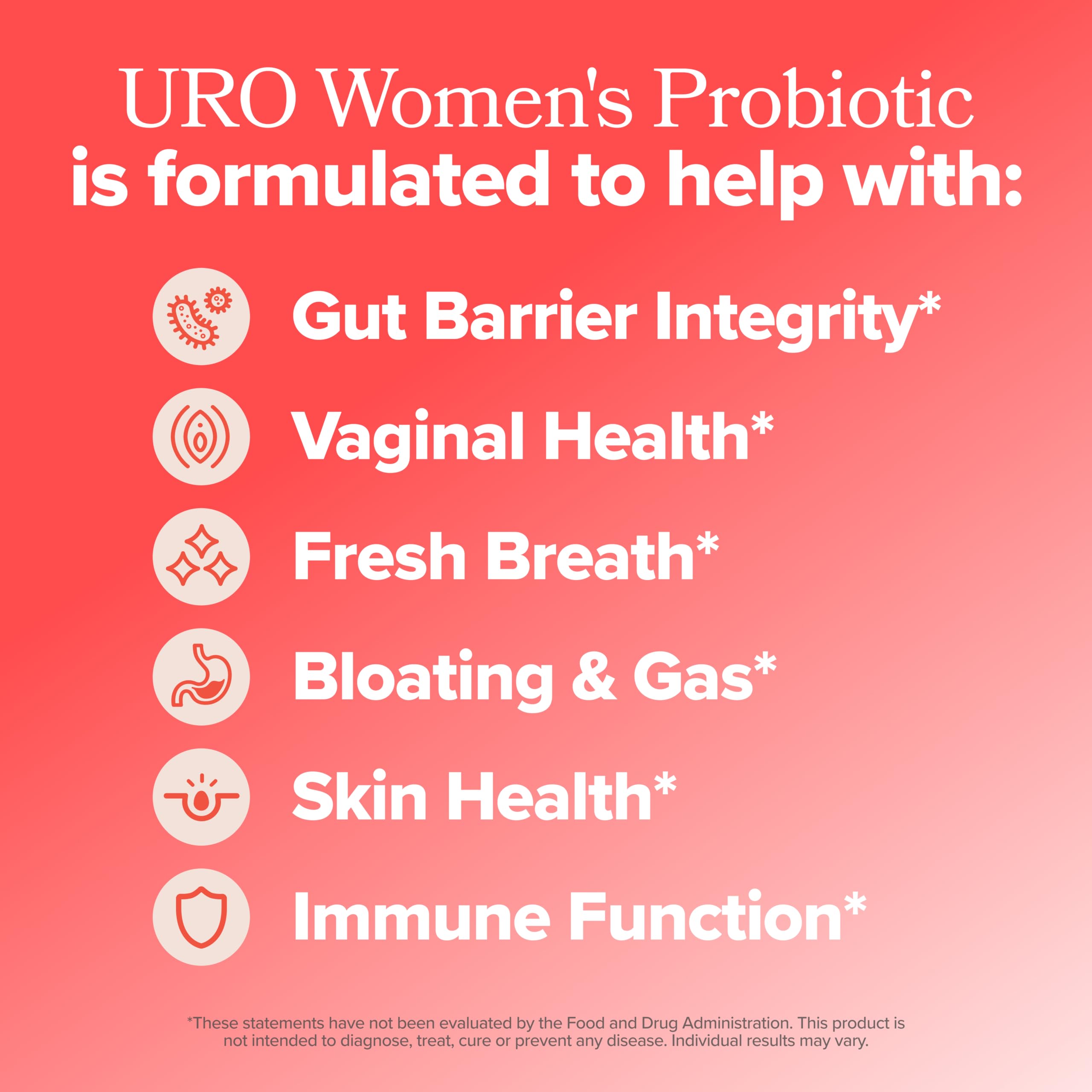 O Positiv URO Women’s Probiotic – All-in-one Probiotic for Women - Vaginal, Gut, Skin, and Oral Microbiome Health – 20B+ CFUs, Licorice Root, Dandelion – Non-GMO, Vegan, Gluten-Free – 30 Capsules O Positiv Au supplements