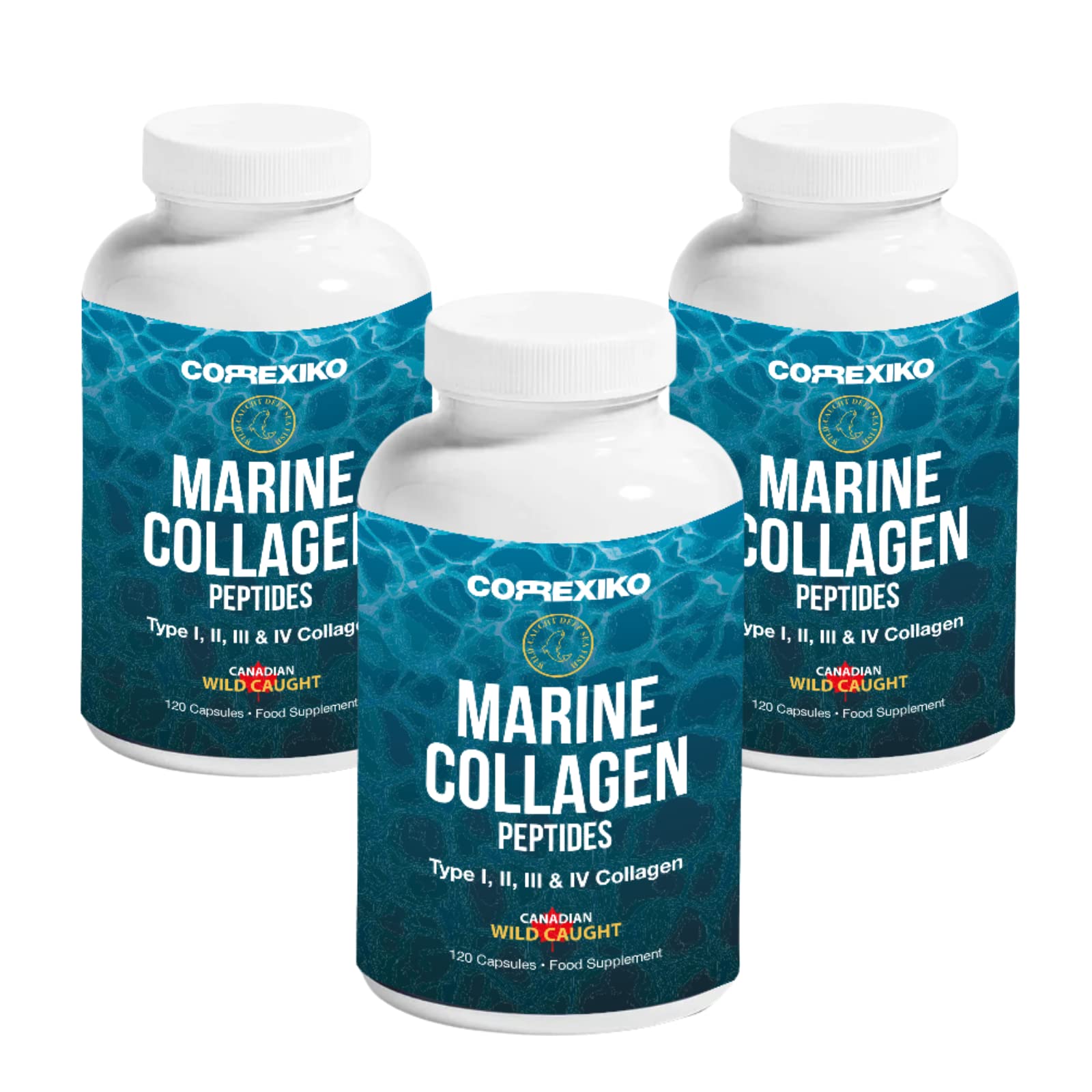 CORREXIKO Marine Collagen Pills, High Strength 2200mg Anti-Ageing Tablets CORREXIKO Au supplements