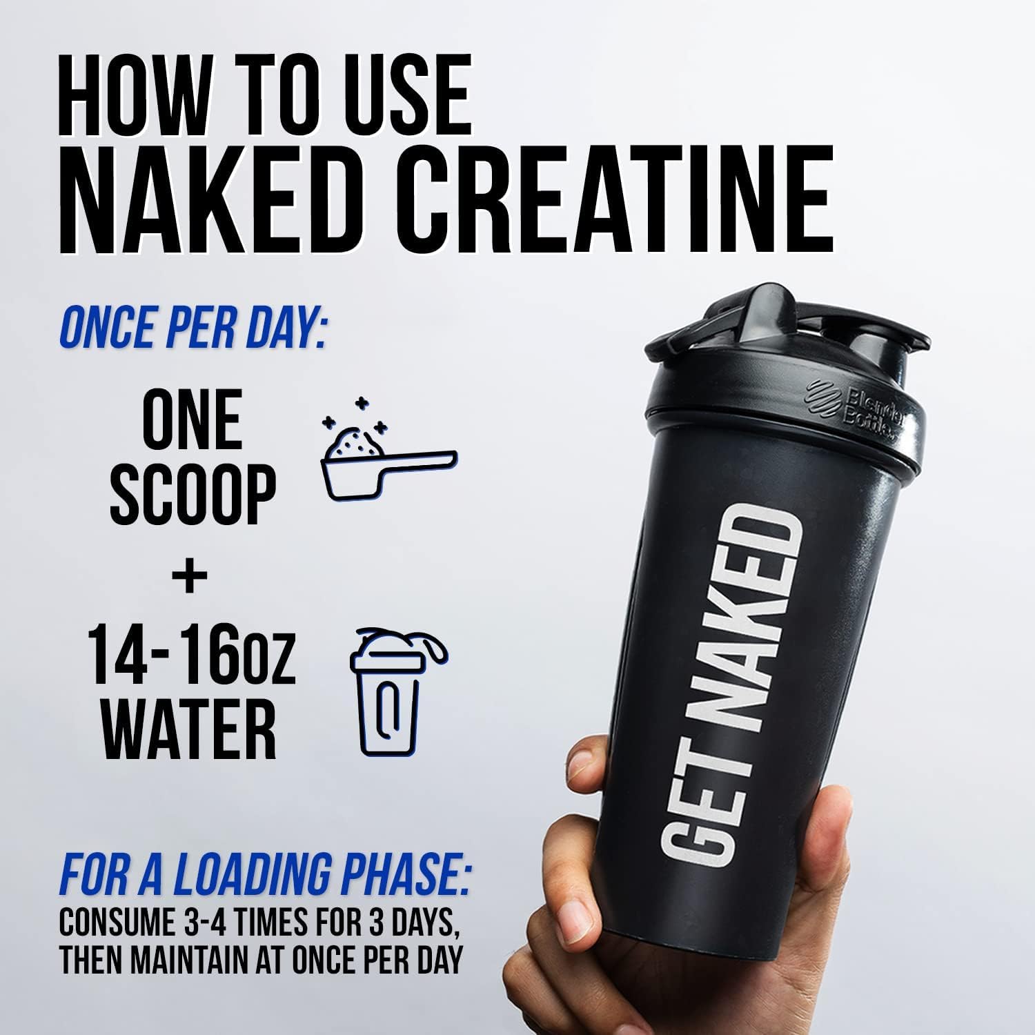 NAKED Pure Micronized Creatine Monohydrate Powder - NSF Certified, Unflavored, 500g, 1.1lb Bulk - Vegan, Non-GMO, Gluten-Free, Soy-Free, No Fillers, Supports Muscle Growth & Strength - 100 Servings NAKED Au supplements