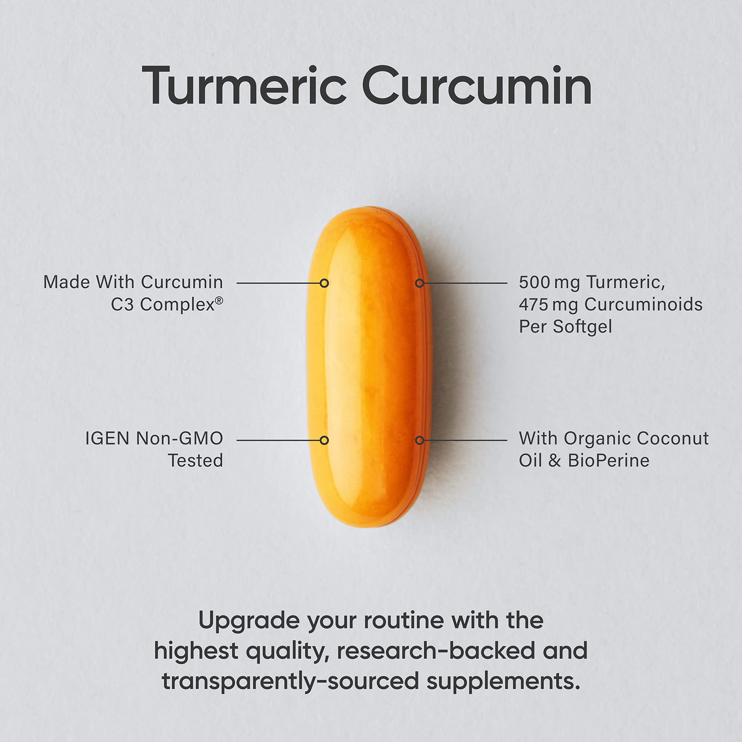 Sports Research Turmeric Curcumin C3 Complex - Softgels with Bioperine Black Pepper Sports Research Au supplements