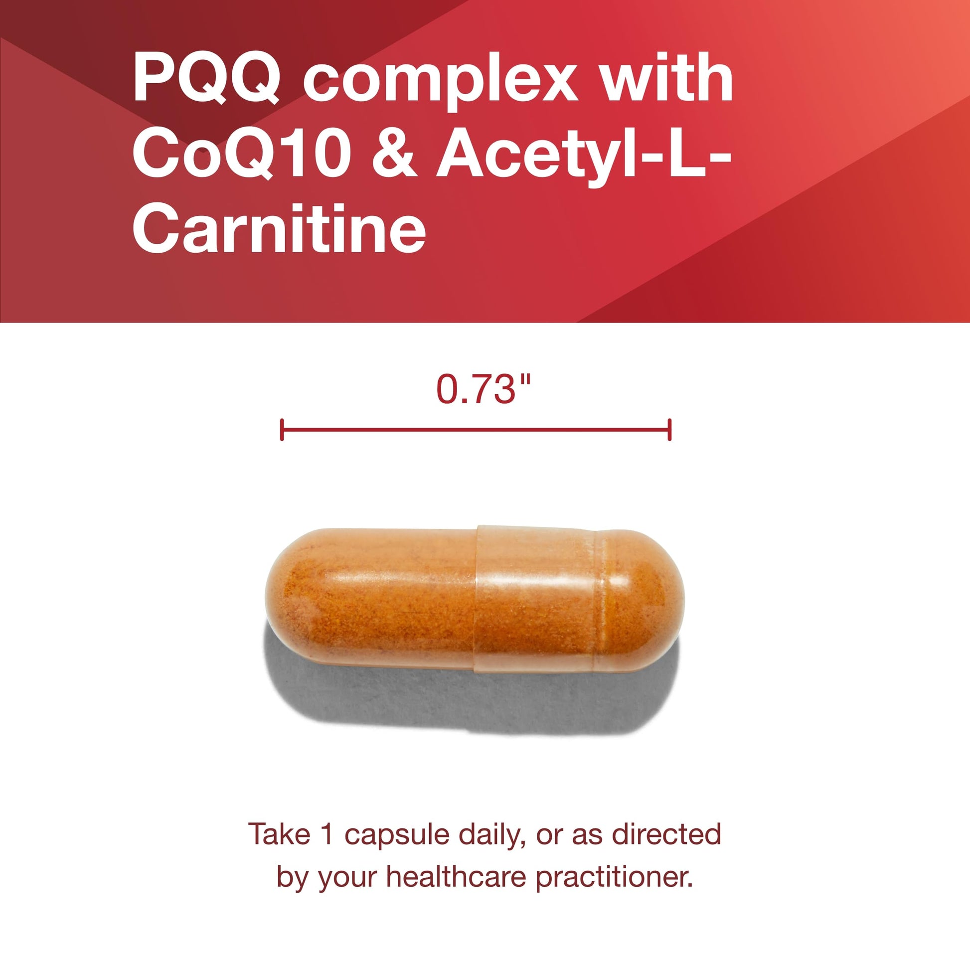 PROTOCOL FOR LIFE BALANCE PQQ Complex - Mitochondrial Health - with CoQ10 & L Carnitine - B Vitamin - Supplement for Energy - 30 Veg Caps PROTOCOL FOR LIFE BALANCE Au supplements
