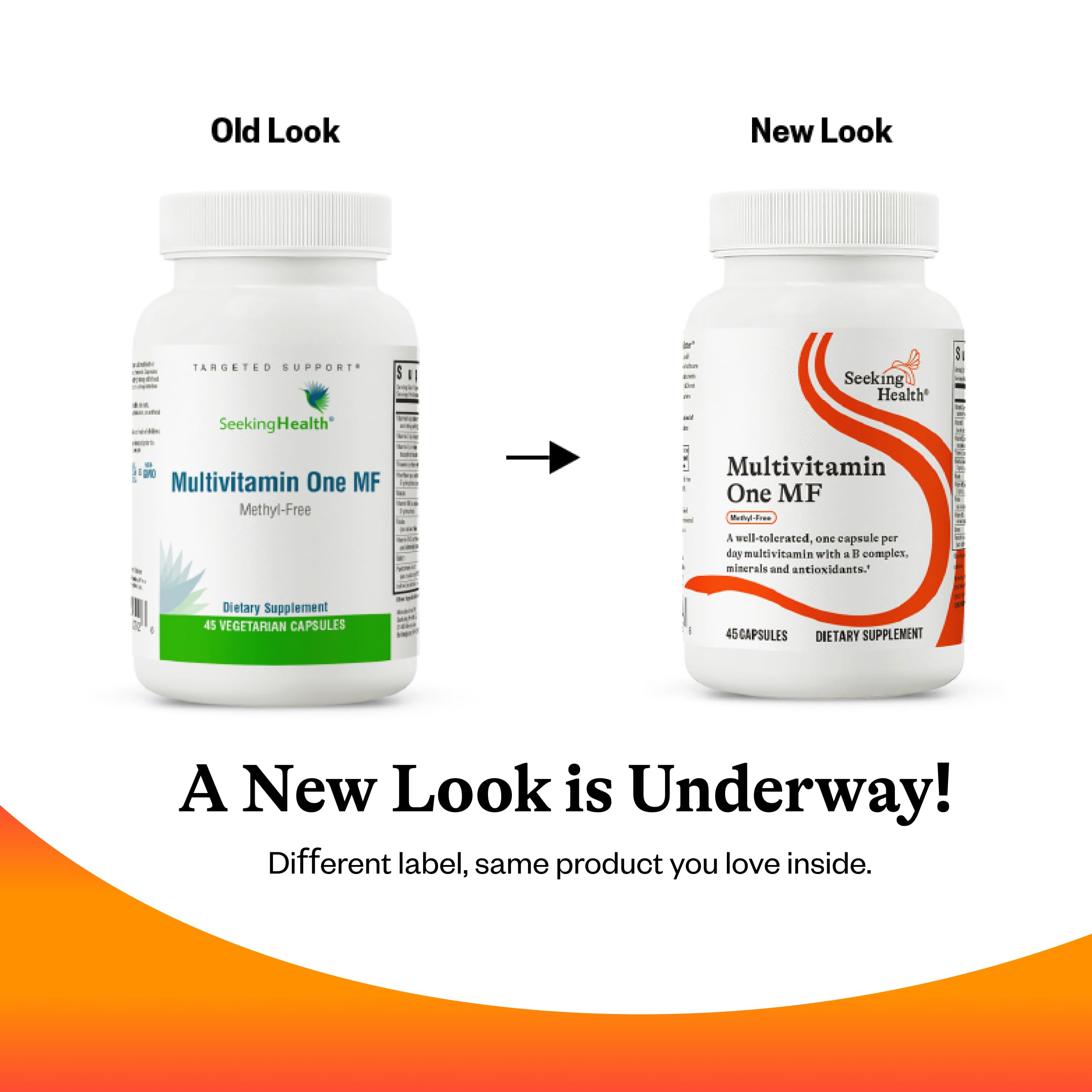 Seeking Health Multivitamin One MF - MTHFR Support Supplement with Calcium Folinate & Vitamin B12 Seeking Health Au supplements