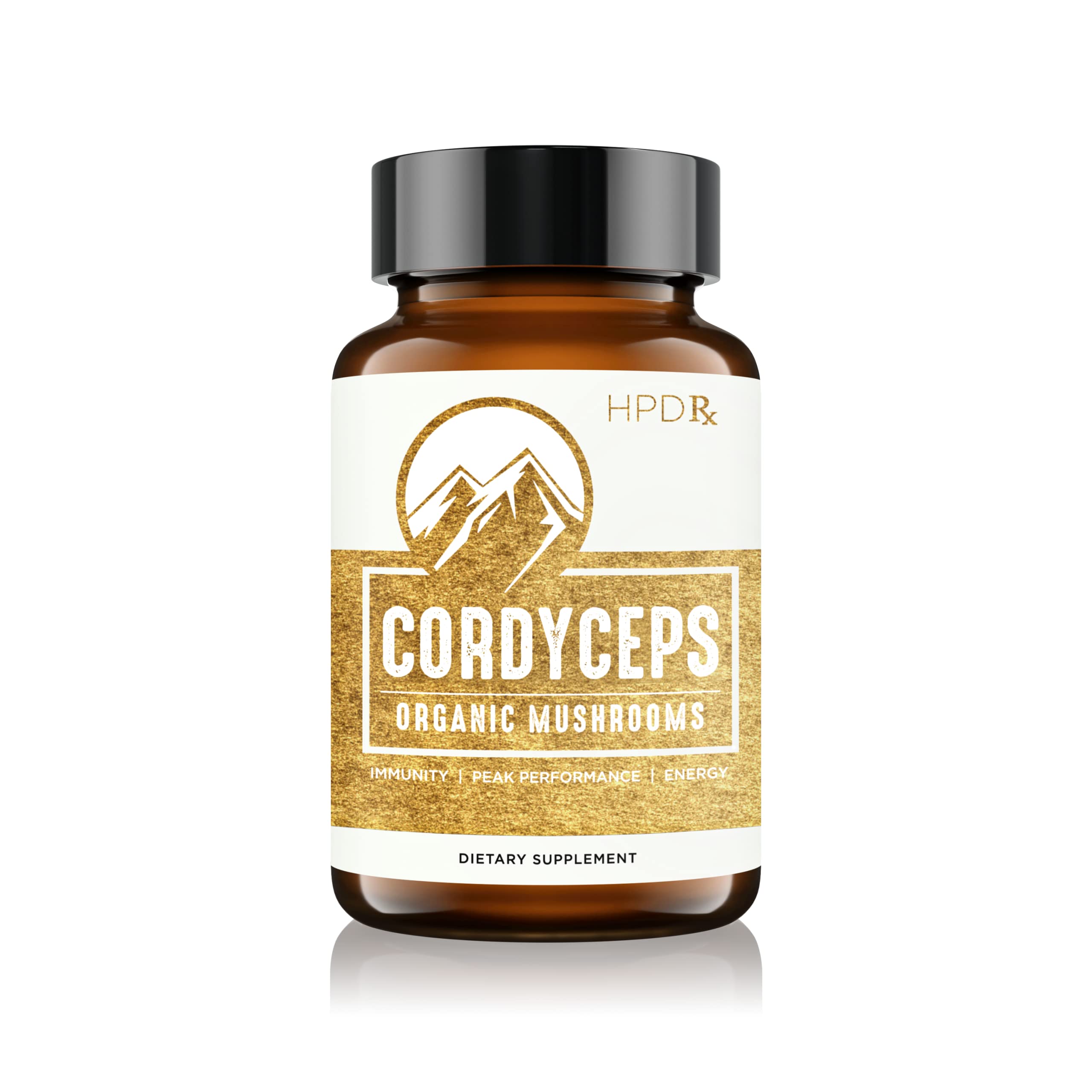 HPD Rx Premium Organic Cordyceps Mushroom Extract Performance Supplement HPD Rx Au supplements
