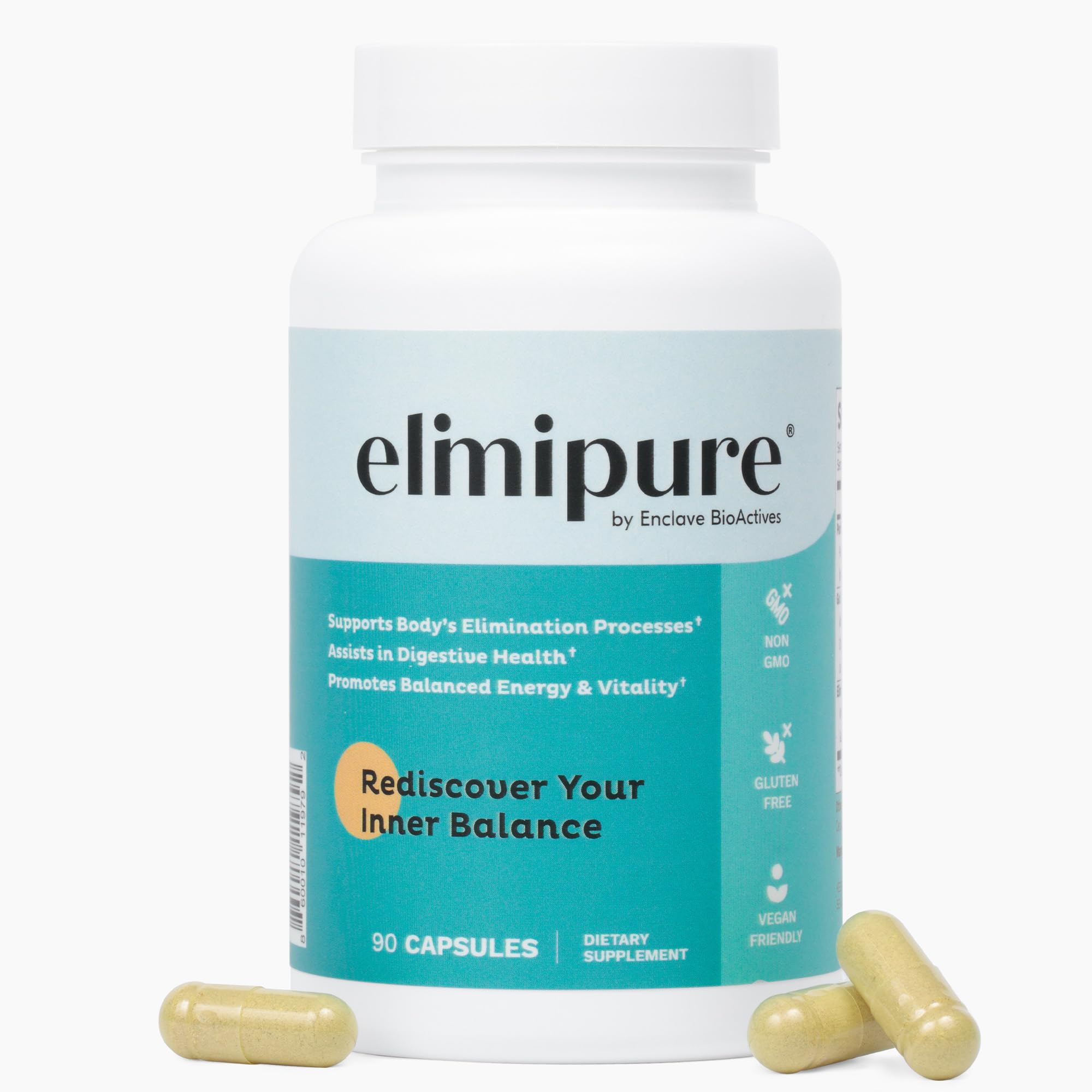 Elimipure Gut Cleanse & Restore Supplement: Natural & Effective Detox Cleanse Capsules | Fortify Your Microbiome | Effortless Morning Stools | Restore Your Gut from The Inside Out Elimipure Au supplements
