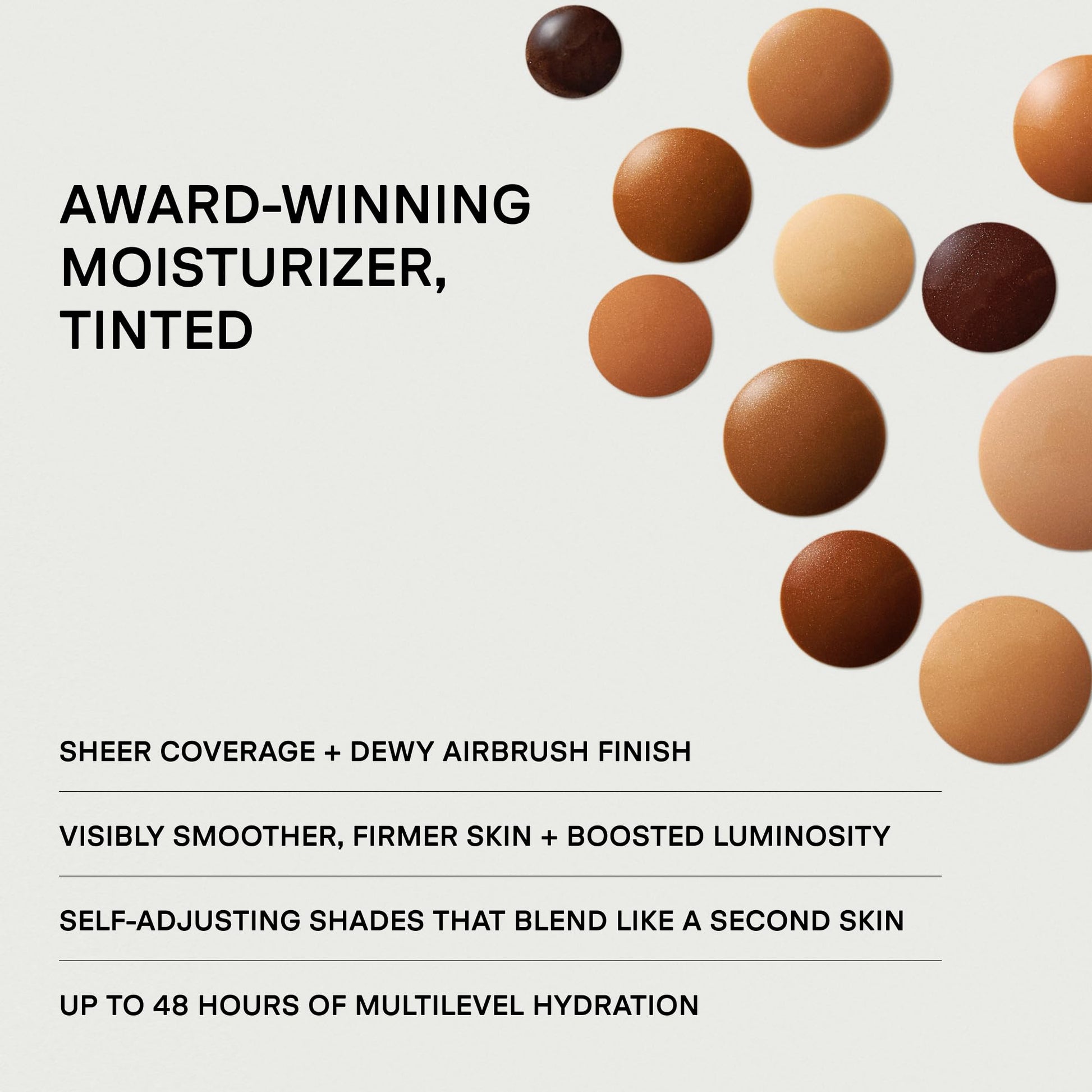 U Beauty The Super Tinted Hydrator Hyaluronic Acid Moisturizing Cream - Mega-Dose Skin Hydrator for Supple, Smooth, and Softer-Looking Skin For Up To 48 Hours - Shade 1-1.0 oz U Beauty Au supplements