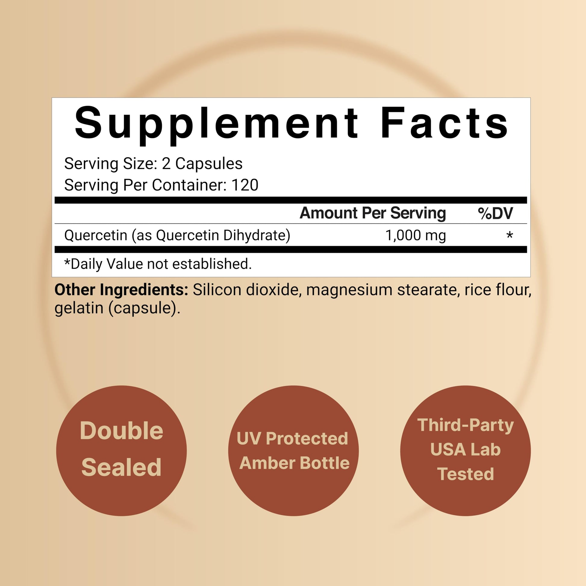 NatureBell Quercetin 1000mg Per Serving | 240 Capsules, Ultra Strength Quercetin NatureBell Au supplements