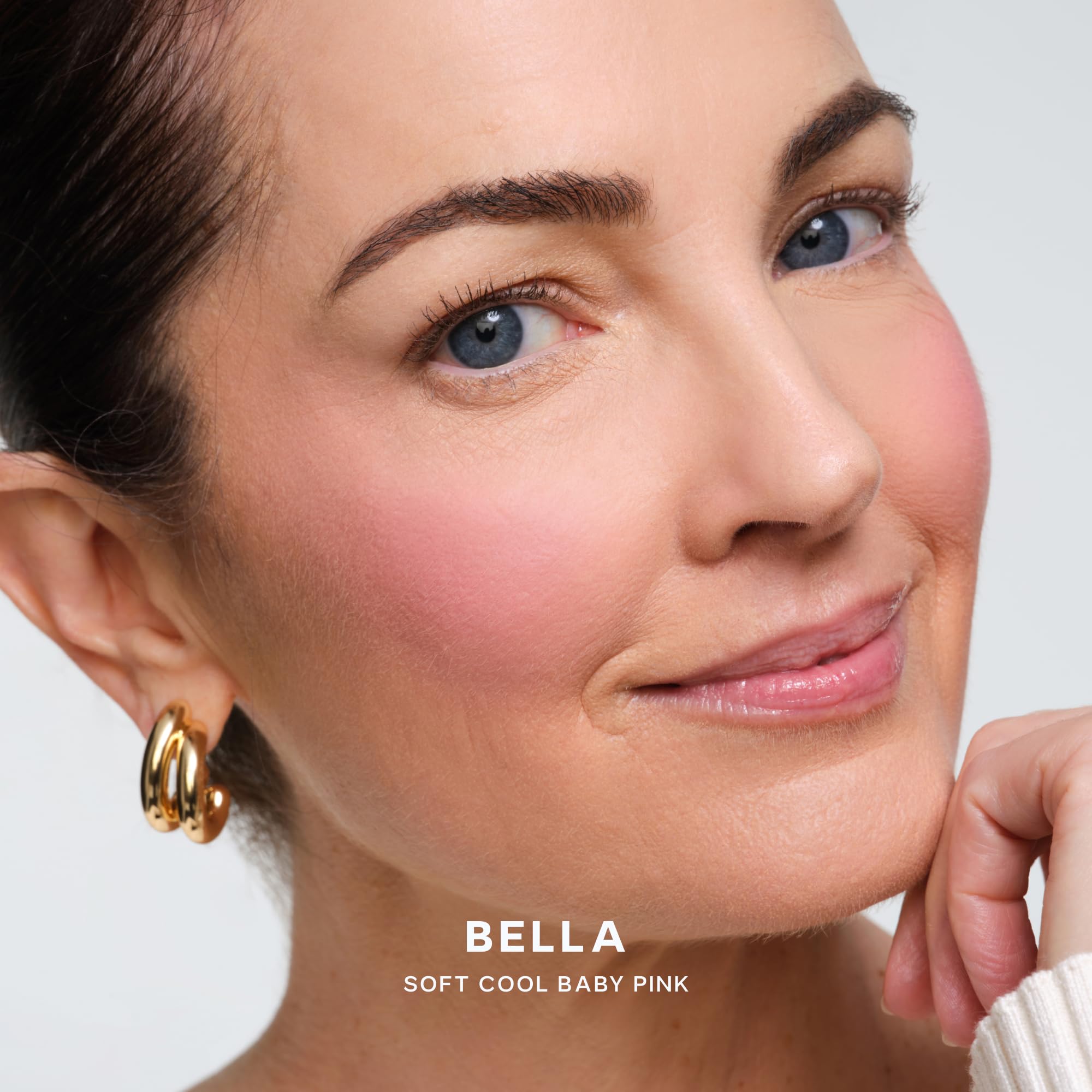 Saie Cheek Flush Duo - Dew Liquid Blush (.40 oz, Baby), SuperSuede Baked Powder Blush (.01 oz, Bella) - Layerable, Skin-Nourishing Blushes for a Seamless Radiant Finish Saie Au supplements