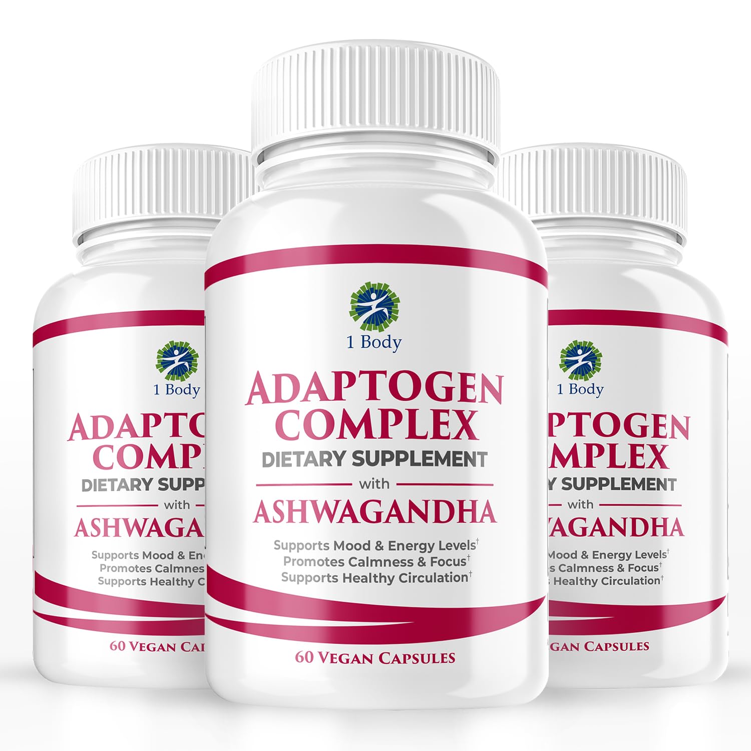 1 Body Adaptogen Complex with Ashwagandha 1 Body Au supplements
