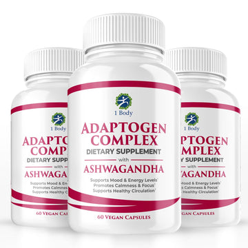 1 Body Adaptogen Complex with Ashwagandha 1 Body Au supplements