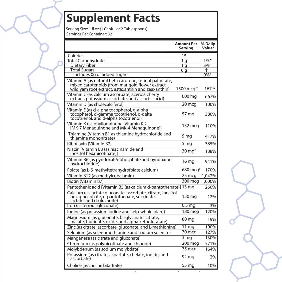 intraMAX Drucker Labs Organic Sugar-Free All-in-One Performance Liquid Multivitamin for Men & Women | intraMAX Au supplements
