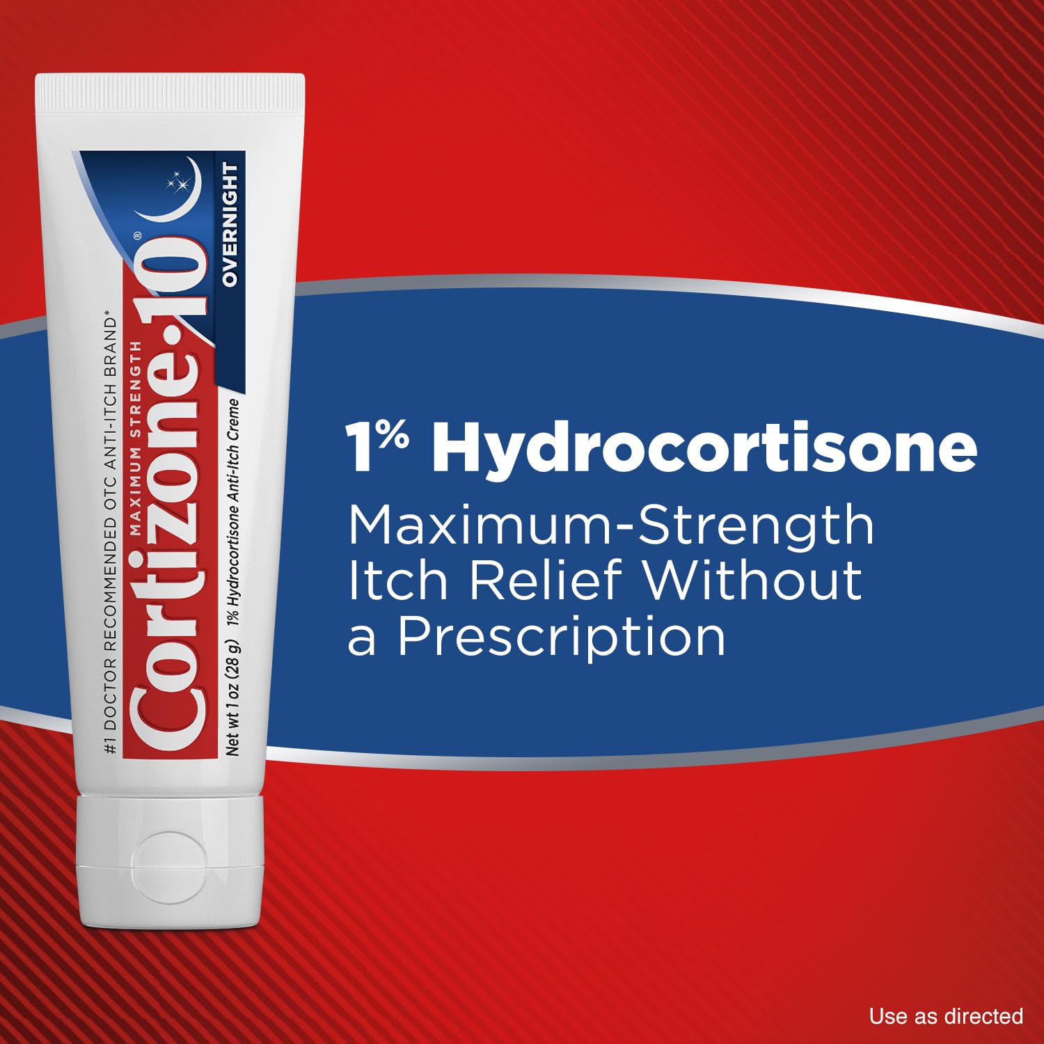 Cortizone-10 Maximum Strength Overnight Itch Relief Cream, 1% Hydrocortisone, Fast-Acting, Lavender Scented Anti-Itch Cream for Bug Bites, Rash, Eczema, Psoriasis, Poison Ivy, Oak, Sumac, 1 oz Cortizone 10 Au supplements