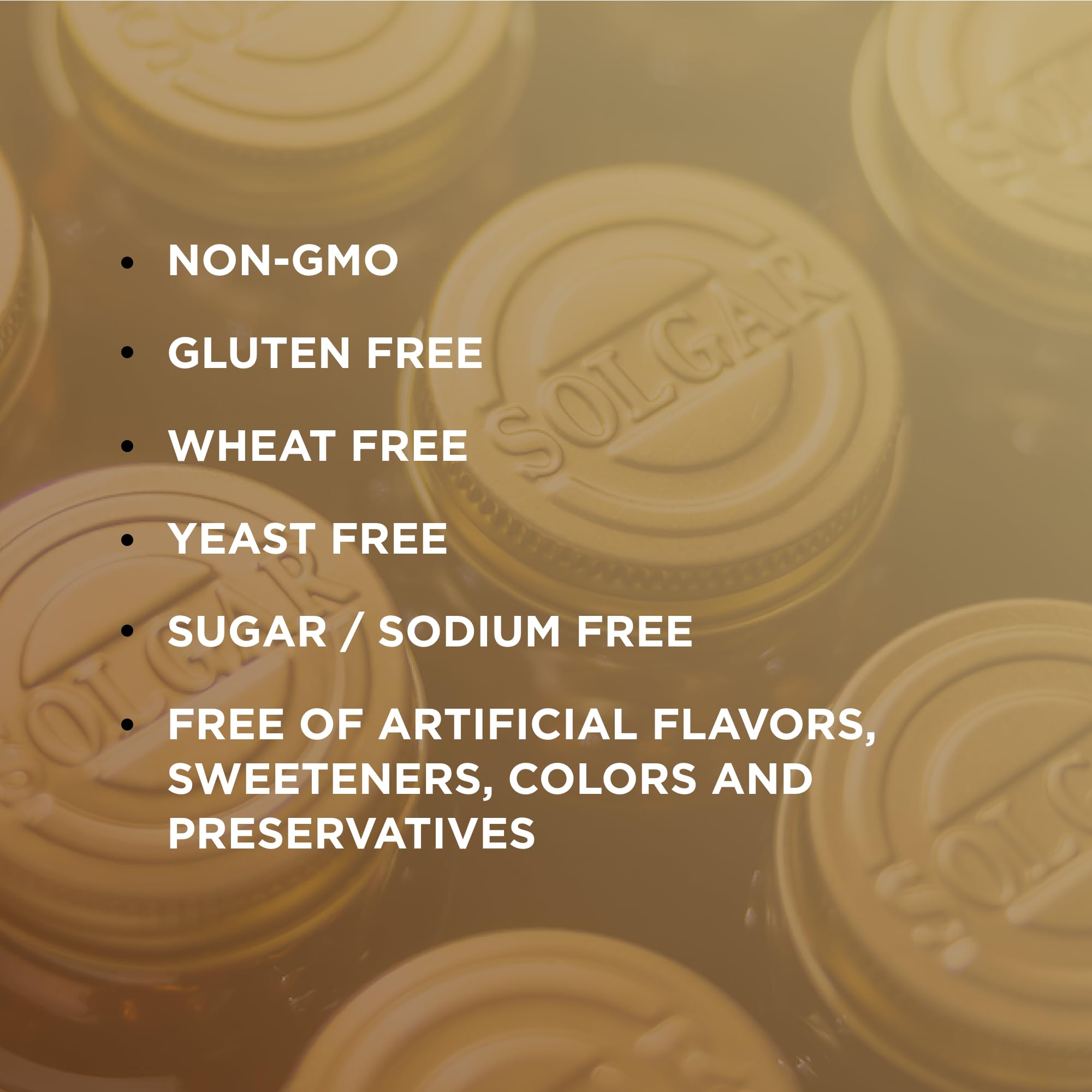 Solgar - Vitamins Only, 90 veggie caps Solgar Au supplements