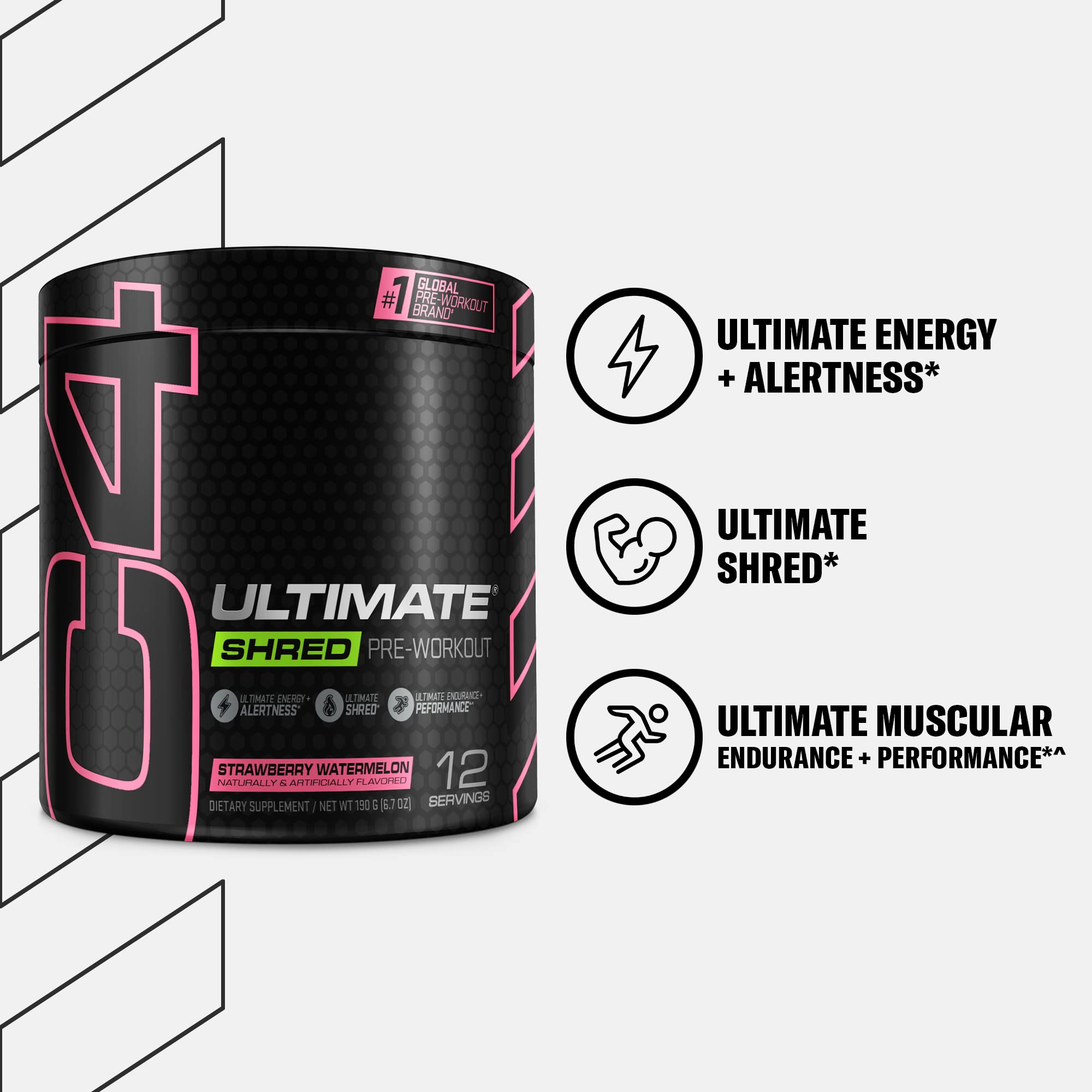 Cellucor C4 Ultimate Shred Pre Workout Powder, Fat Burner for Men & Women, Weight Loss Cellucor Au supplements