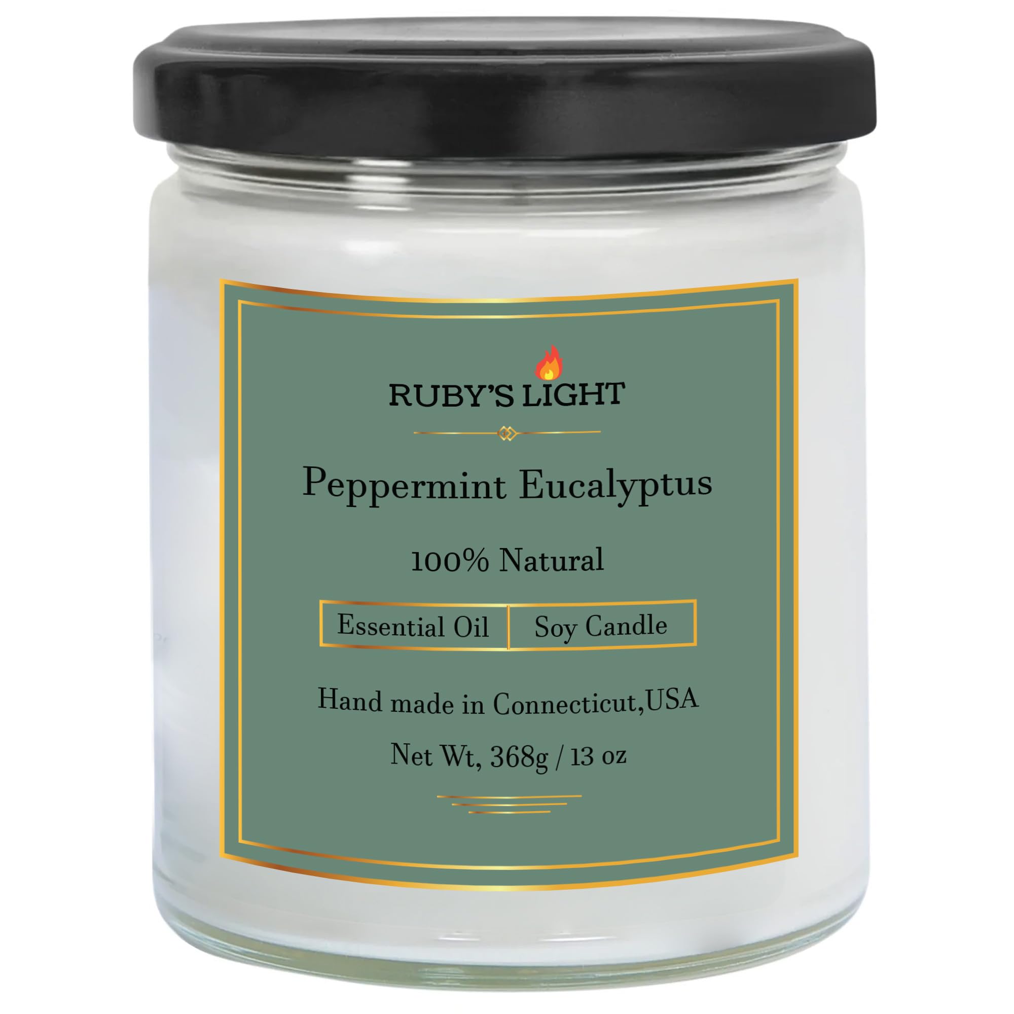 Scented Candles, Aromatherapy Essential Oil Candle, 16 Oz Glass Jar Candle, Highly Scented Candles RUBY'S LIGHT Au supplements