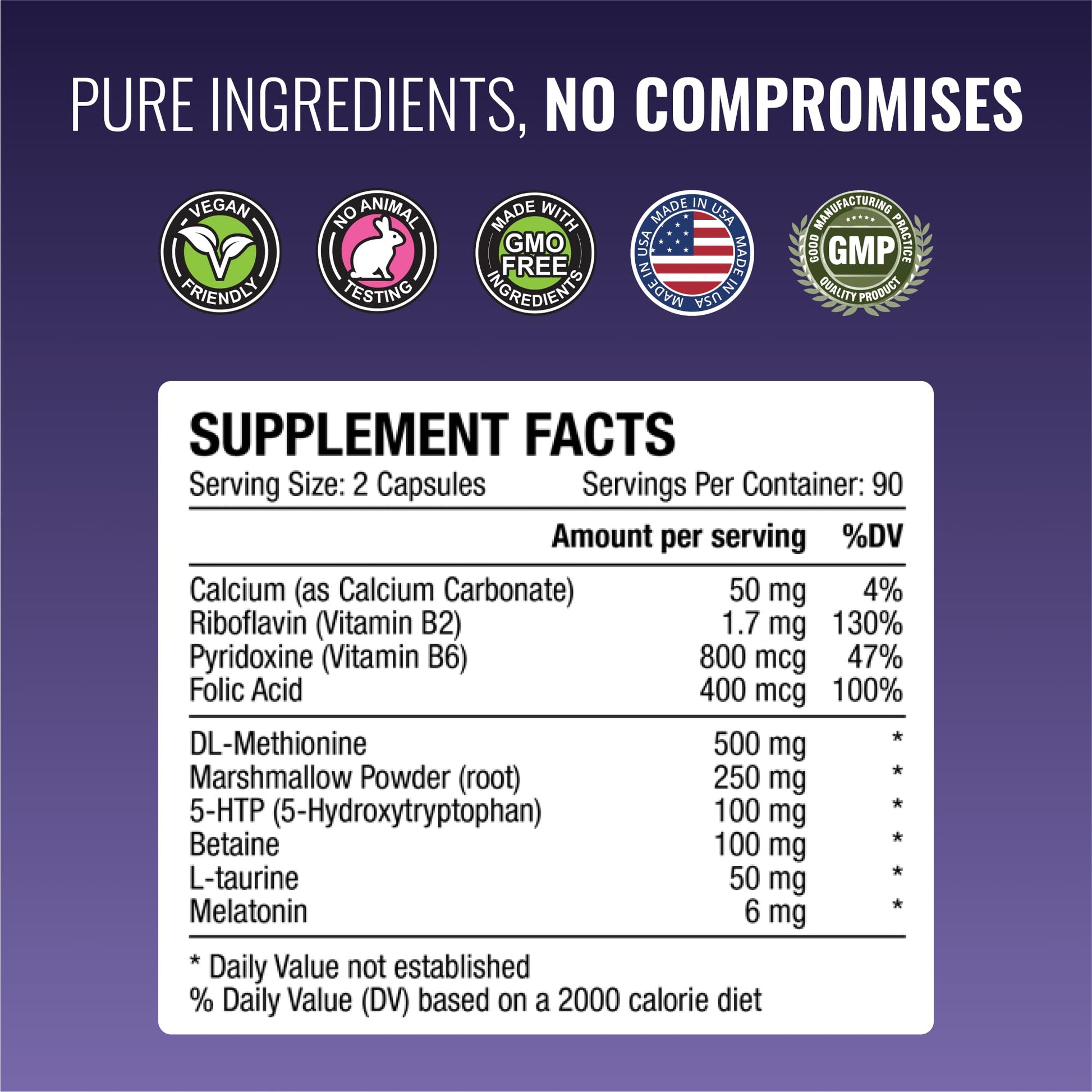 Approved Science® Acid Reflux Support - with Melatonin, Marshmallow Root, L-Taurine -180 Capsules - Vegan Approved Science Au supplements
