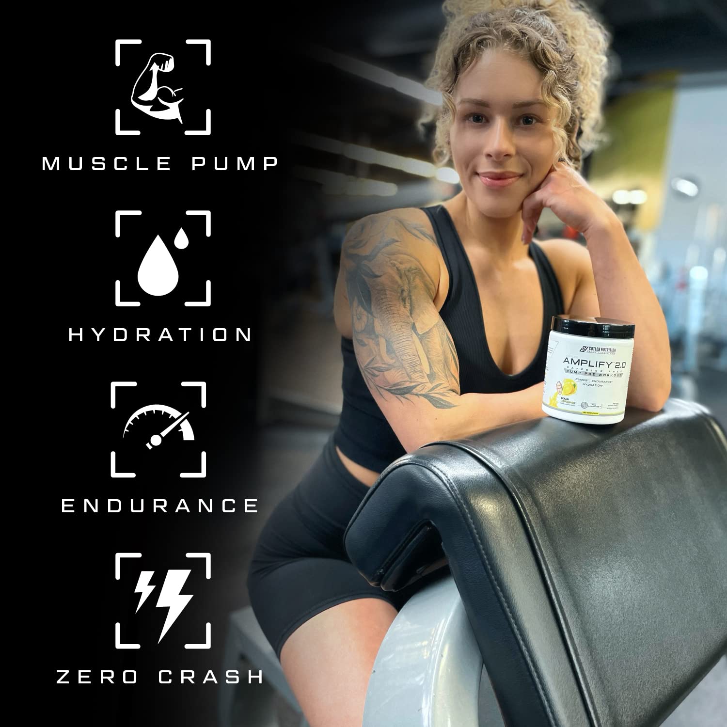 Cutler Nutrition Amplify Pump Pre Workout Caffeine Free Nitric Oxide Booster containing Arginine and Citrulline Pre-Workout for Maximum Pumps Flavor Strawberry Cutler Nutrition Au supplements