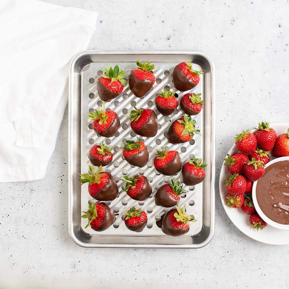 Nordic Ware Naturals Quarter Sheet with Multi-Purpose Oven and Cooling Rack Nordic Ware Au supplements