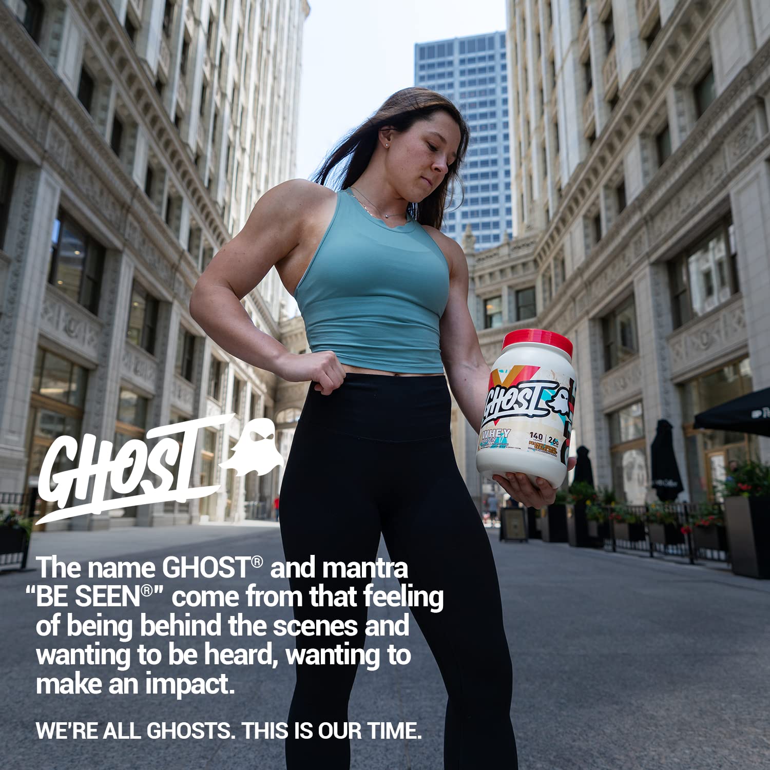 GHOST Whey Protein Powder, Peanut Butter Cereal Milk - 2LB Tub, 26G of Protein GHOST Au supplements