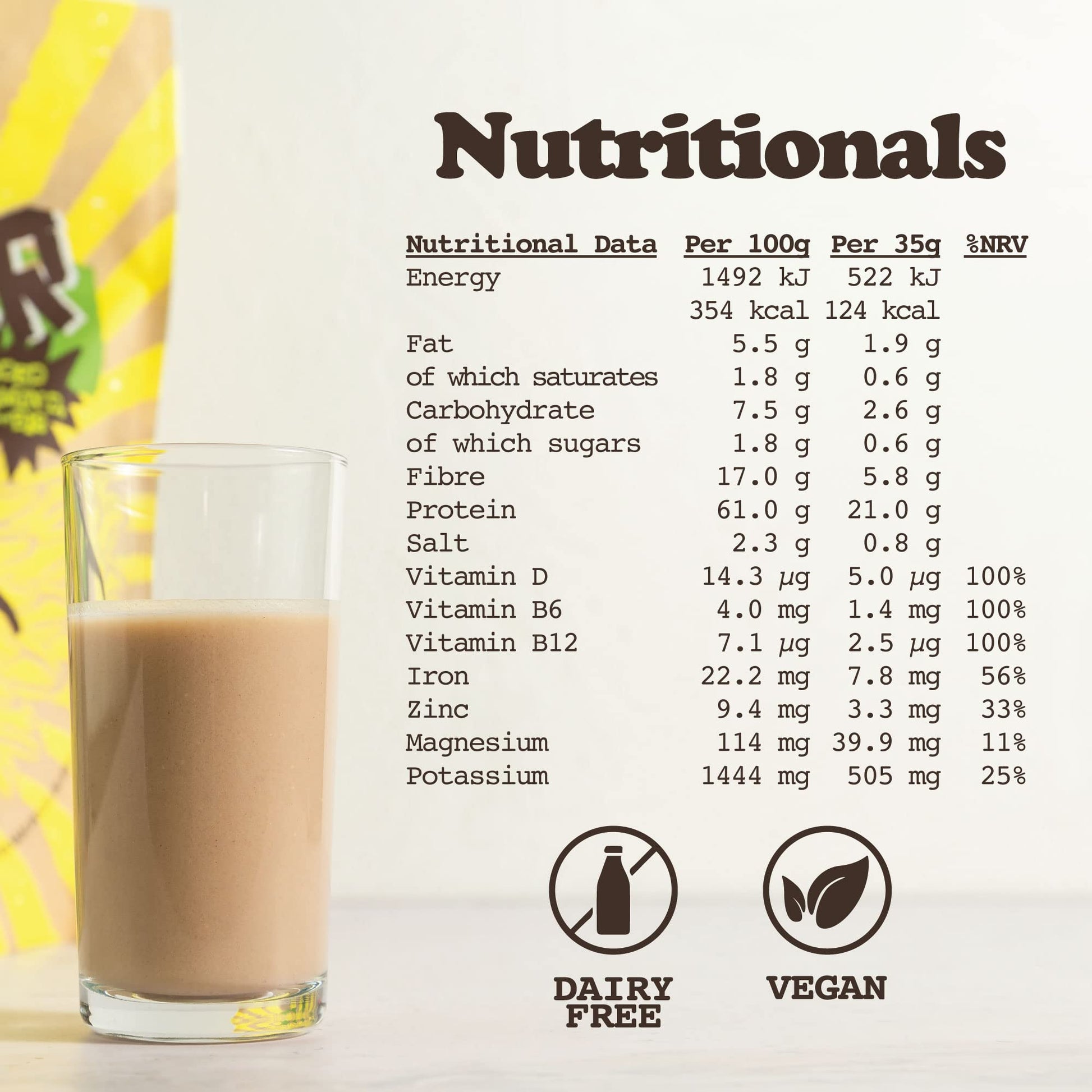 SunPower Vegan Protein Powder - 21g Plant Protein per Serving - Pea, Sunflower SunPower Au supplements