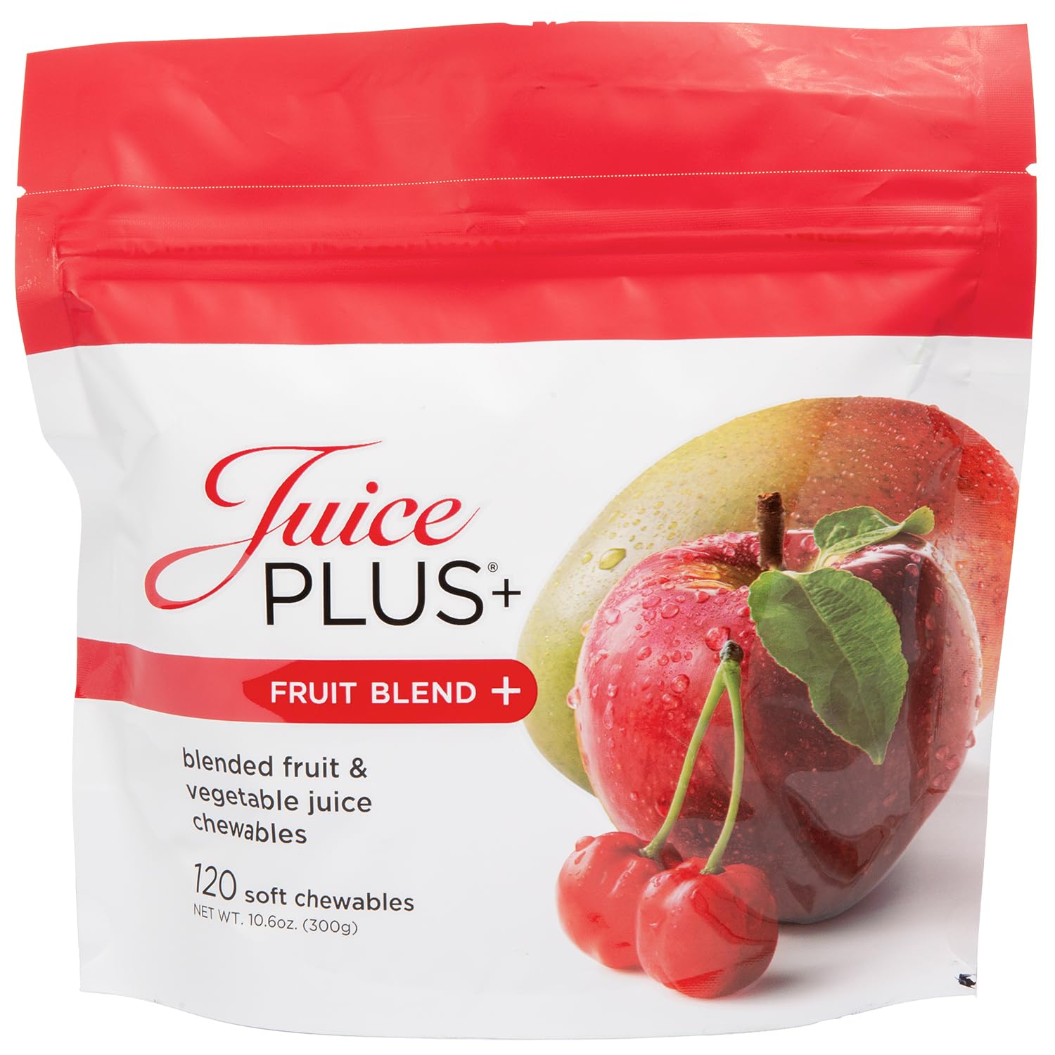 Juice Plus+ Fruit Blend Soft Chews (Chewables) - Boost Your Nutrition with 11 Fruits & Plant Ingredients - Vegan Gummy for Kids & Adults - Vitamins, Whole Food Nutrition - 120 Chewables Juice Plus+ Au supplements