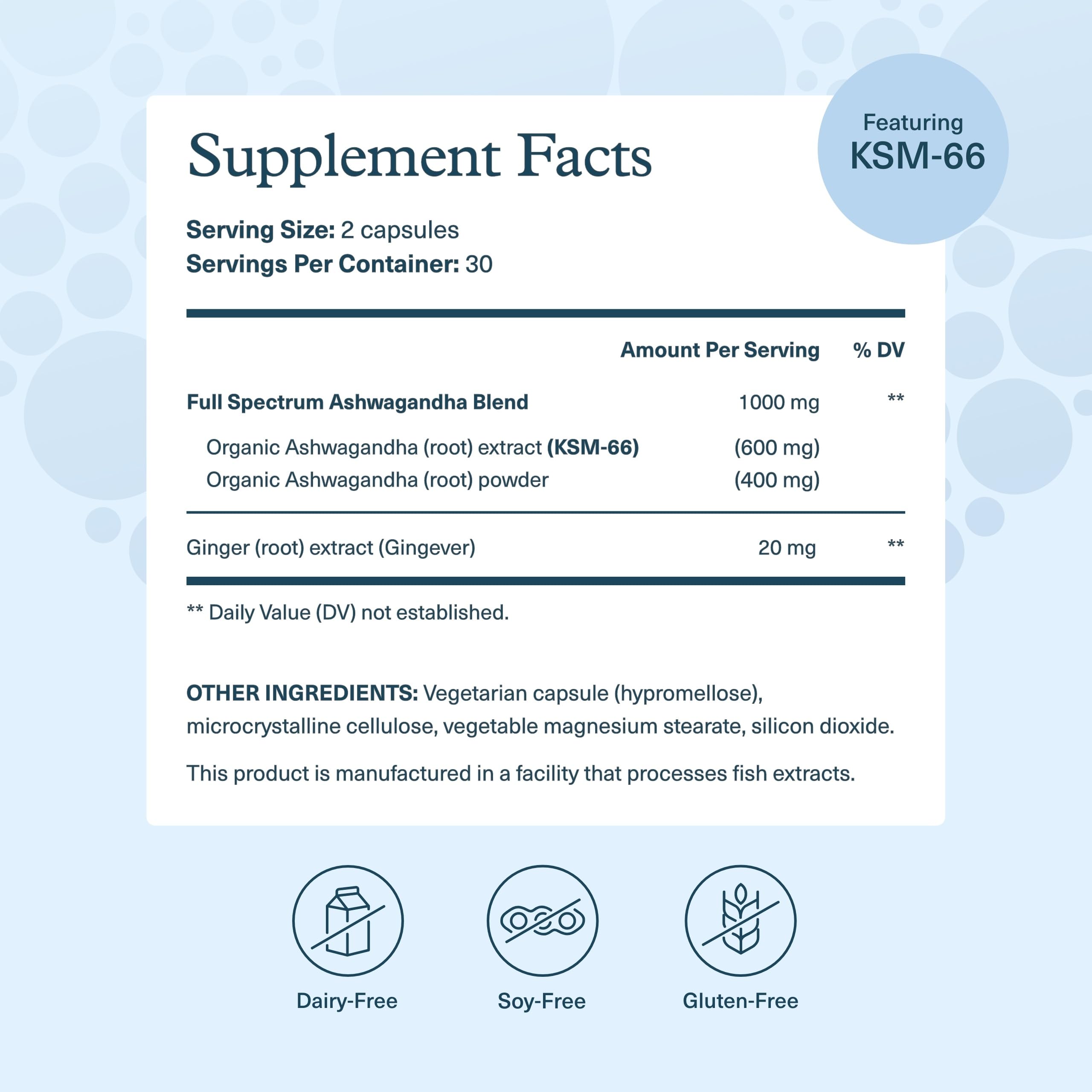 Youtheory Ashwagandha - with Organic KSM-66 Ashwagandha - Herbal Blend to Support Stress Relief & Energy Levels* - Helps Support Mood* - 60 Vegetarian Capsules (30-Day Supply) Youtheory Au supplements