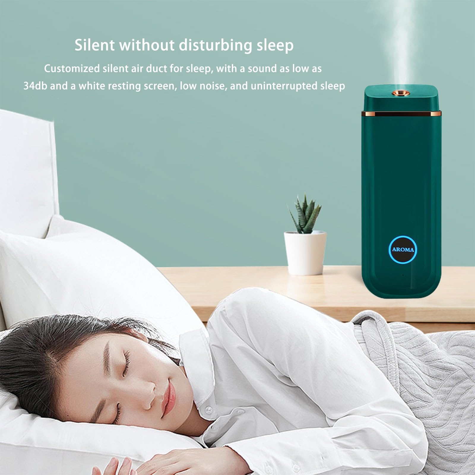 Sentmoon Essential Oil Diffusers for Home, Portable Rechargeable Aroma Humidifier with 3-Level Mode Sentmoon Au supplements