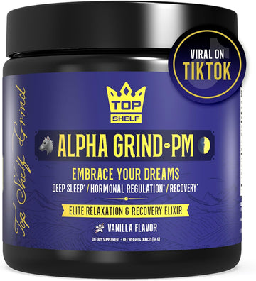 Advanced Sleep Supplement for Men, Nootropic Night Time Burner & Anabolic Recovery Join Top Shelf Grind Au supplements