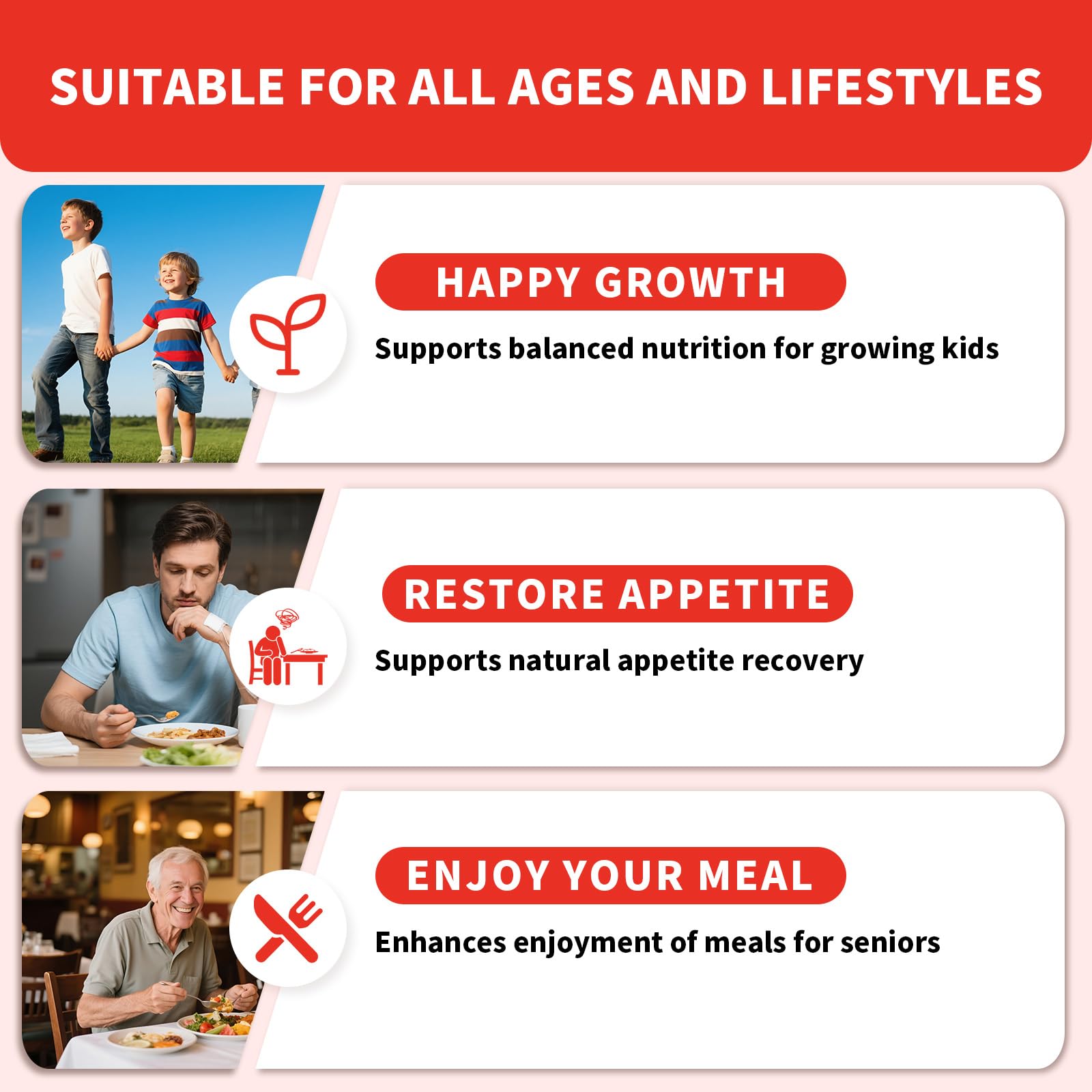 Appetite Booster Gummies for Kids Adults: Appetite Support Supplement with Bromelain Hawthorn Zinc Vitamin B12 for Healthy Digestive & Nutritional Balance, Sugar Free Mixed Fruit Flavor Vegan 30 Days Wellcatcher Au supplements