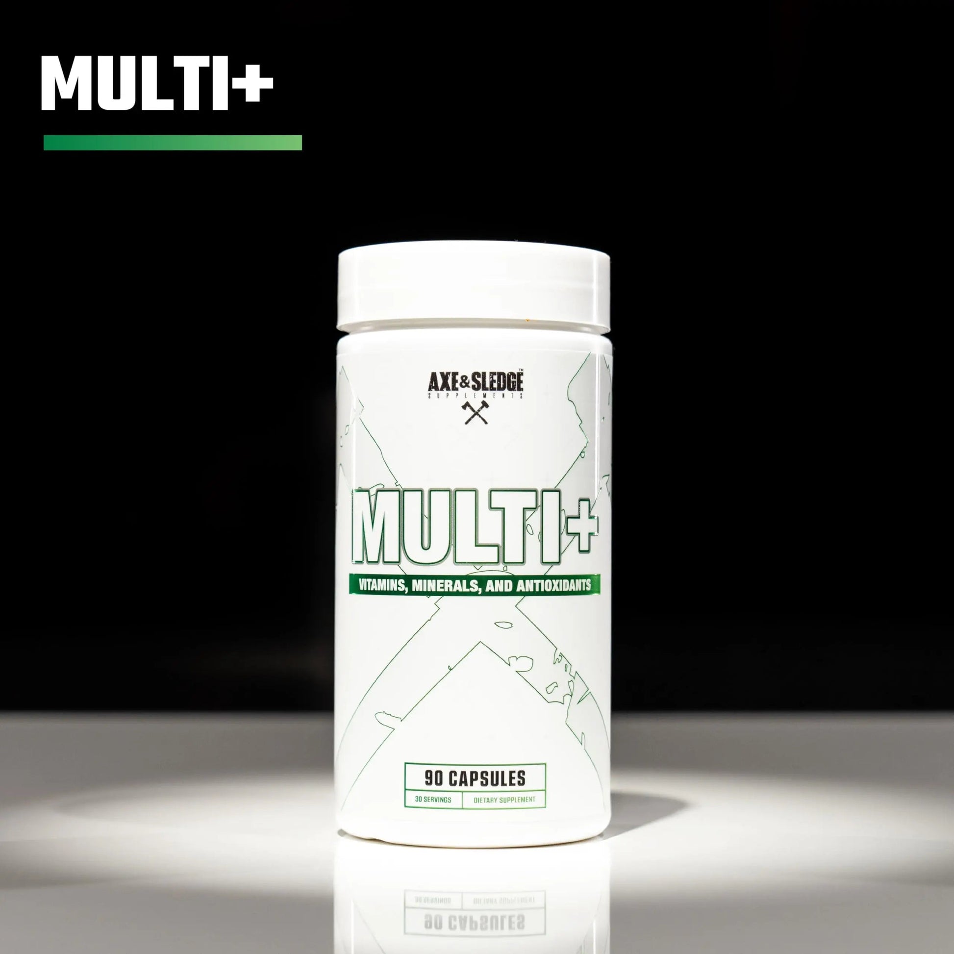 Axe & Sledge Multi Plus Multivitamin | 24 Bioavailable Vitamins & Minerals, Ashwagandha | Multivitamin for Women and Men Axe & Sledge Au supplements