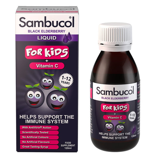 Sambucol Kids 120 ml For Immune Support, Drop SambucolUS supplements
