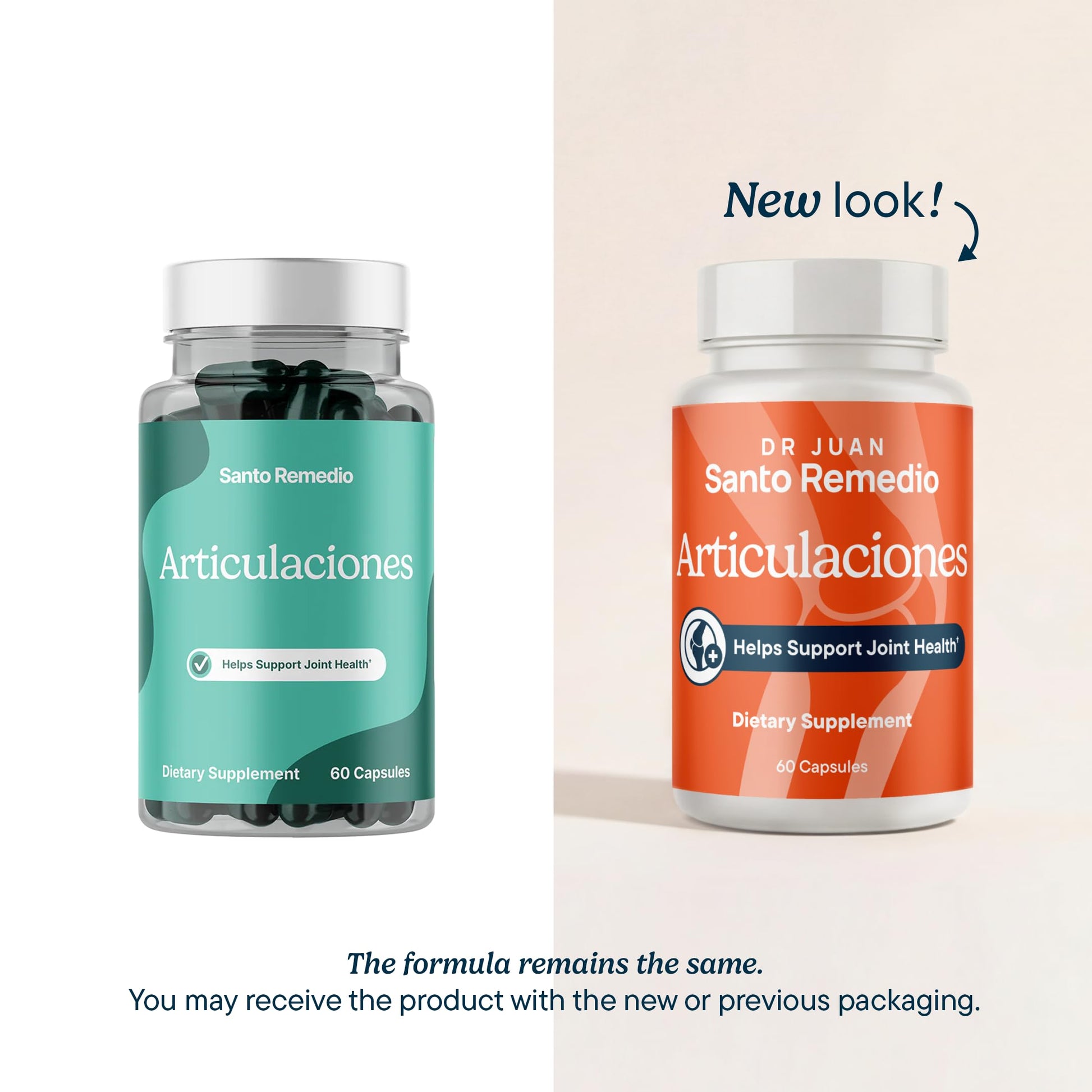 Santo Remedio Articulaciones, Joint Health Support, Promotes Joint Comfort and Function, Contains Clinically Proven Ingredients, TamaFlex™, 60 Servings Santo Remedio Au supplements