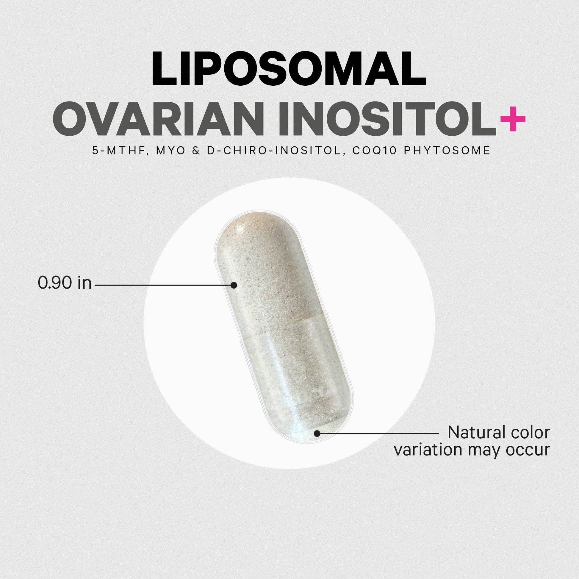 Codeage Liposomal Ovarian Inositol + Supplement - Myo-Inositol, D-Chiro-Inositol Codeage Au supplements